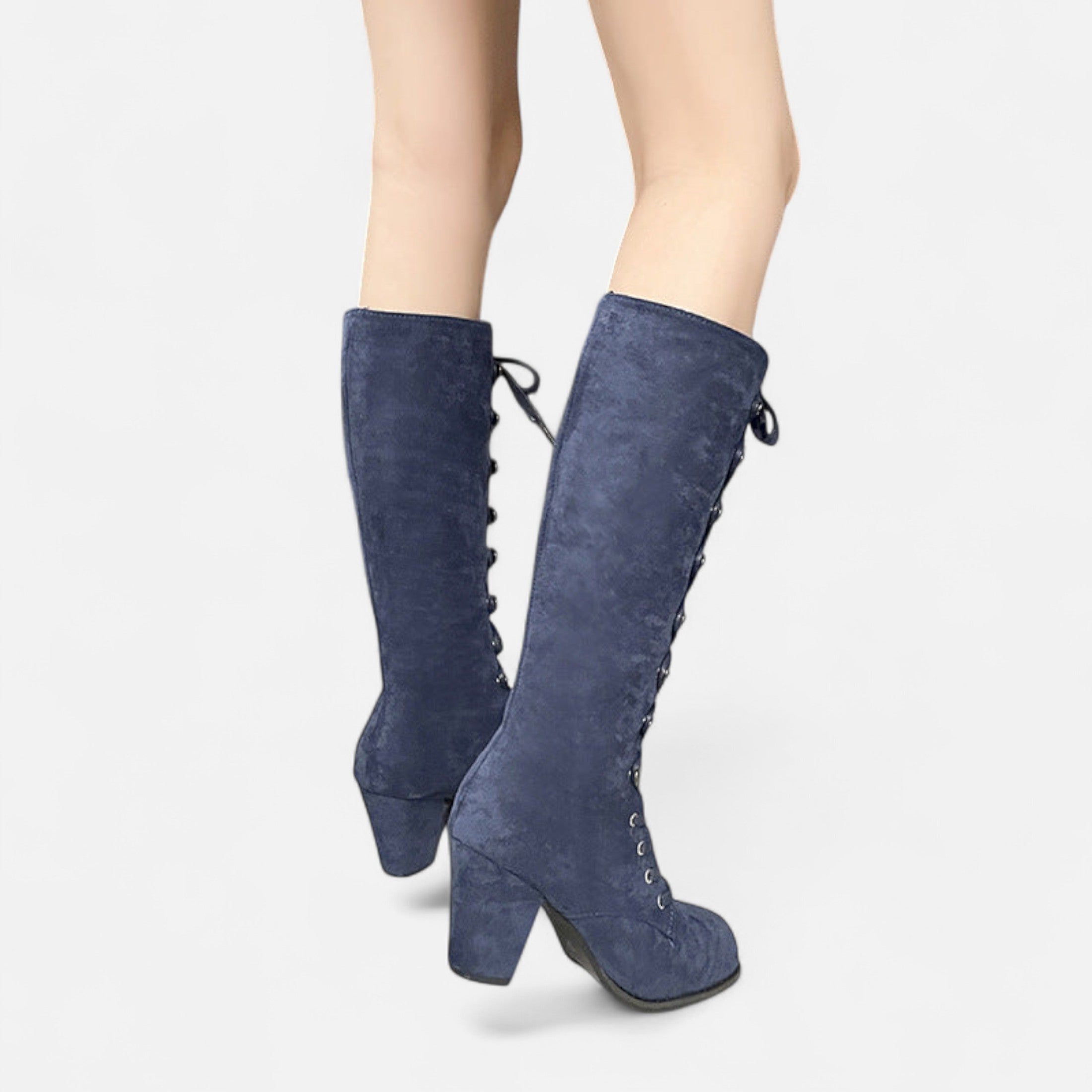 Mireaux Fashion | Women’s Lace-Up Knight Boots