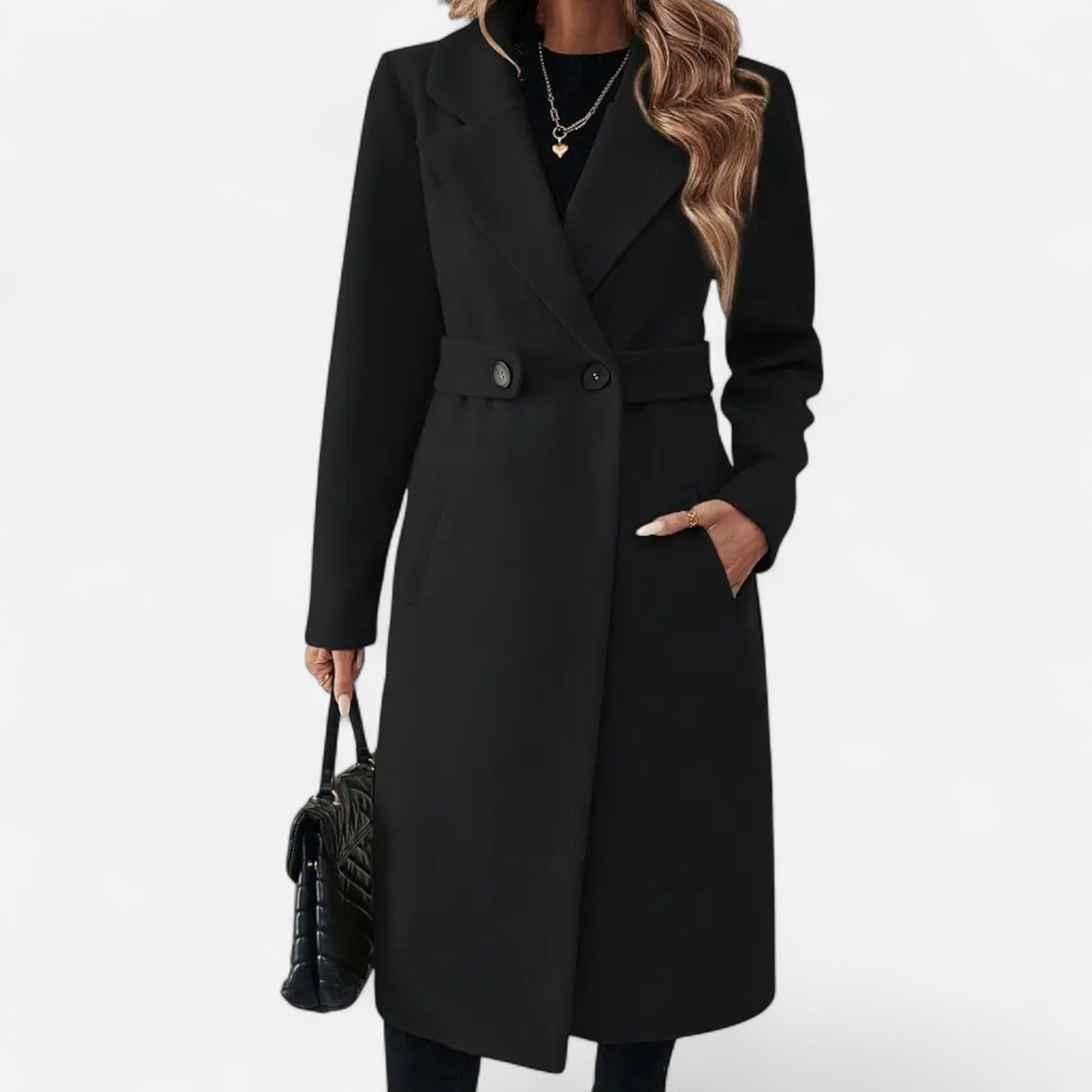 Mireaux Fashion | Women’s Elegant Longline Winter Coat