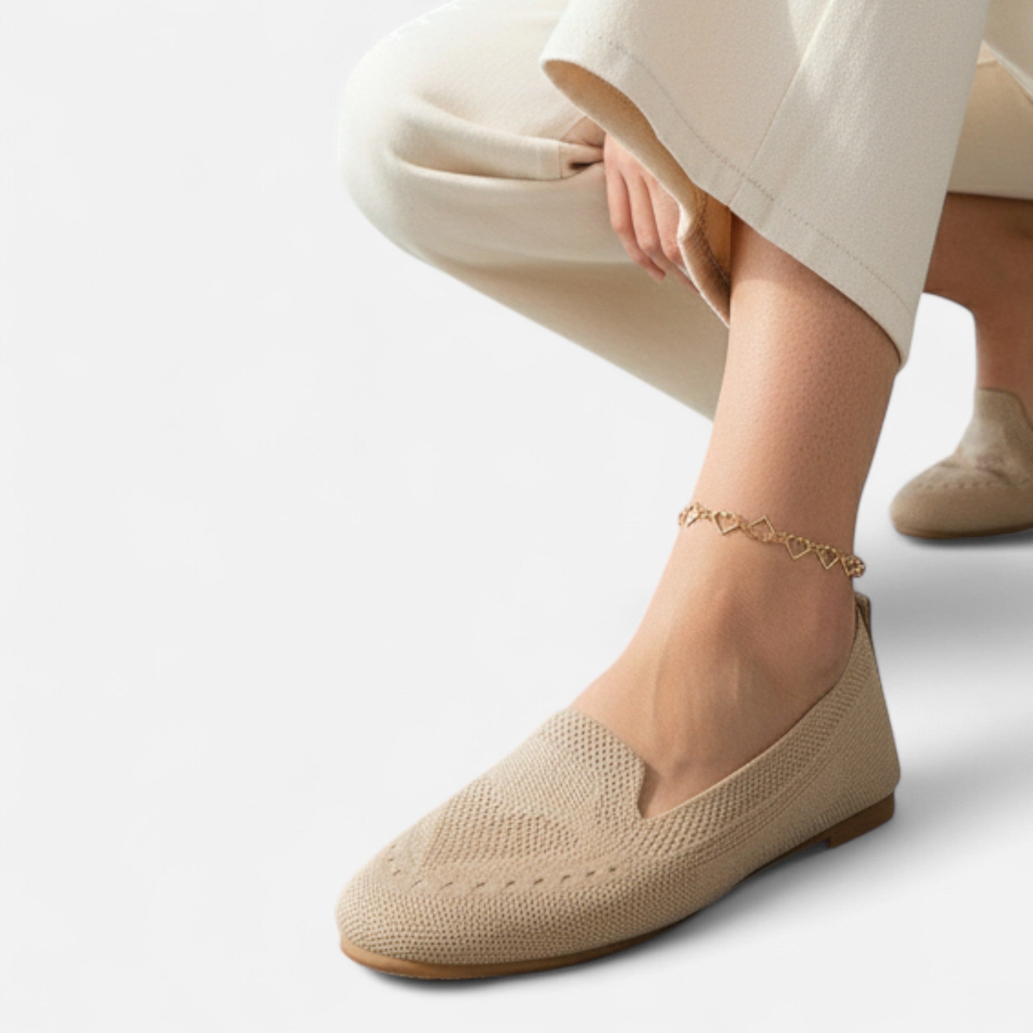 Mireaux Fashion | Women’s Woven Slip-On Flats