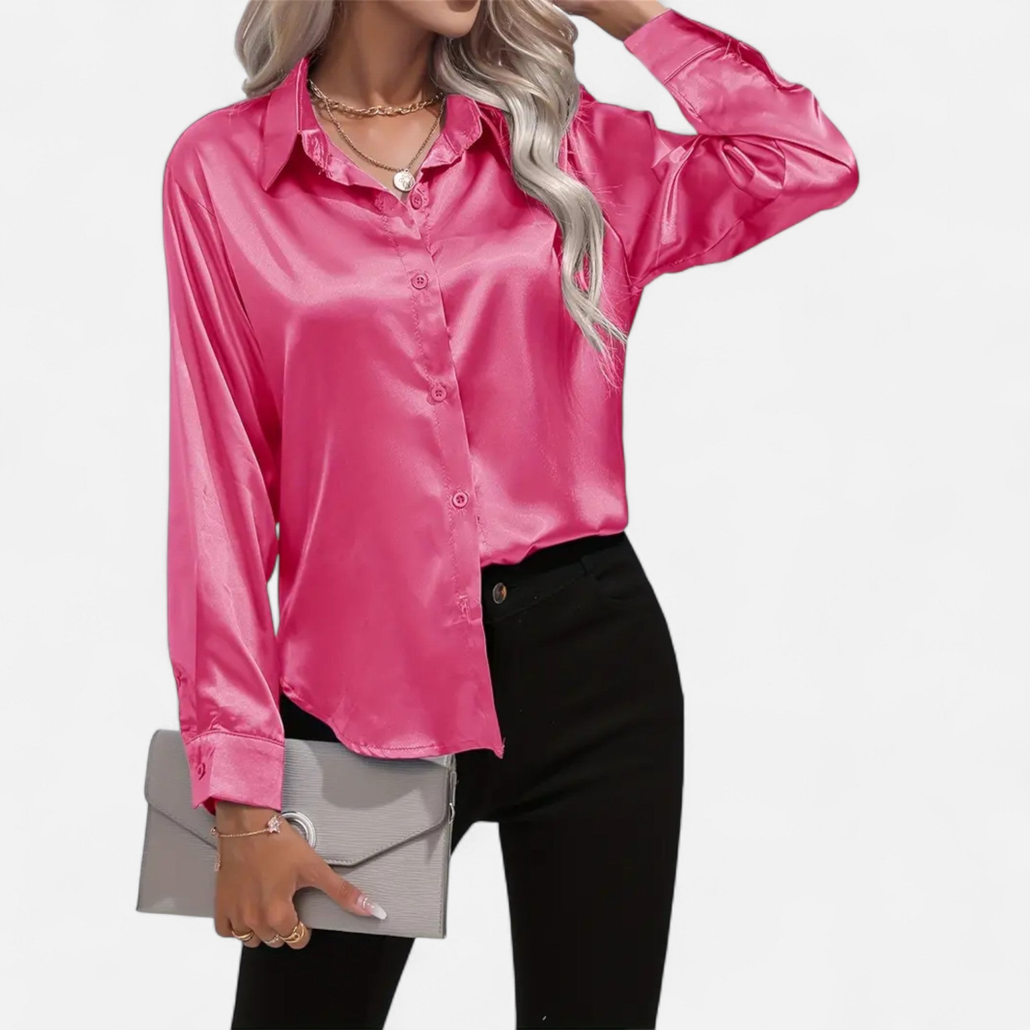 Mireaux Fashion | Women’s Elegant Long Sleeve Shirt