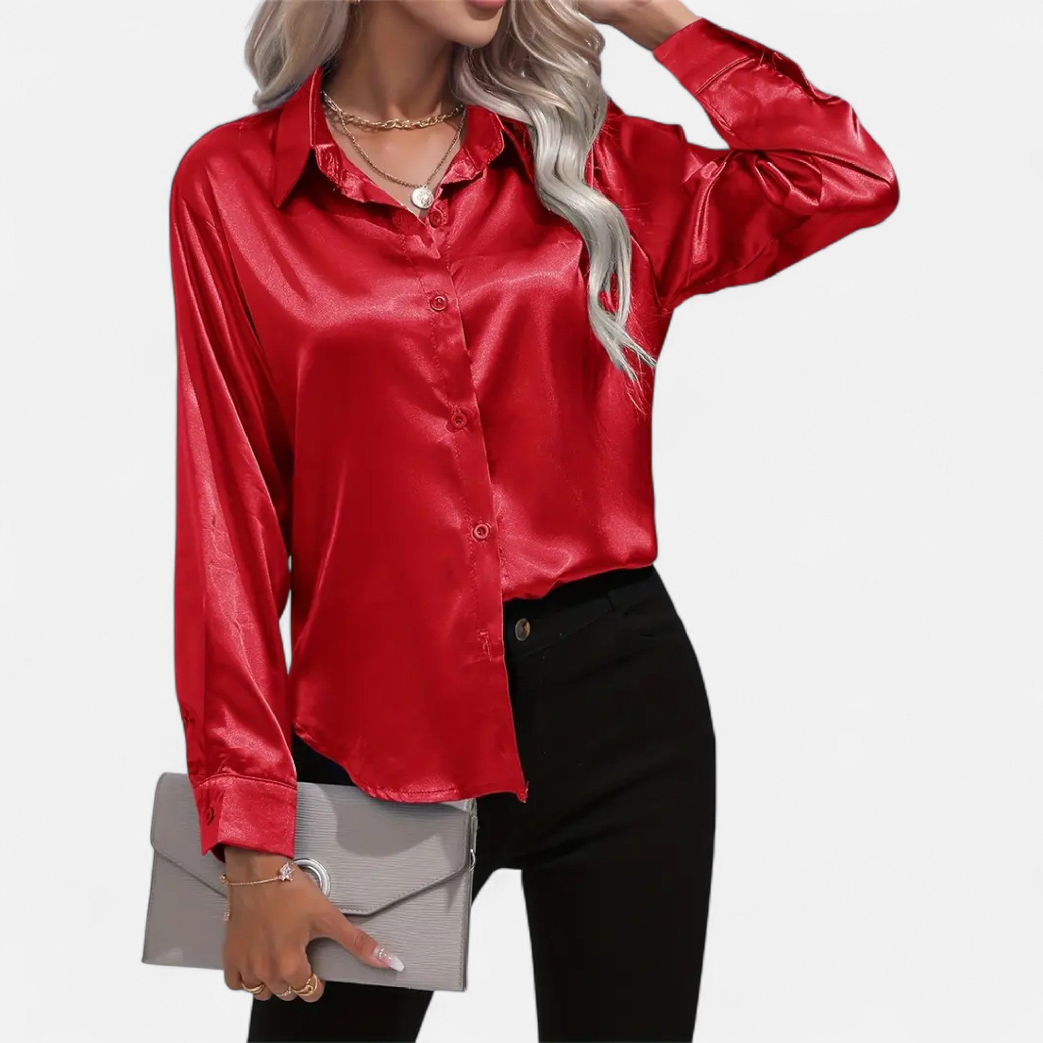 Mireaux Fashion | Women’s Elegant Long Sleeve Shirt