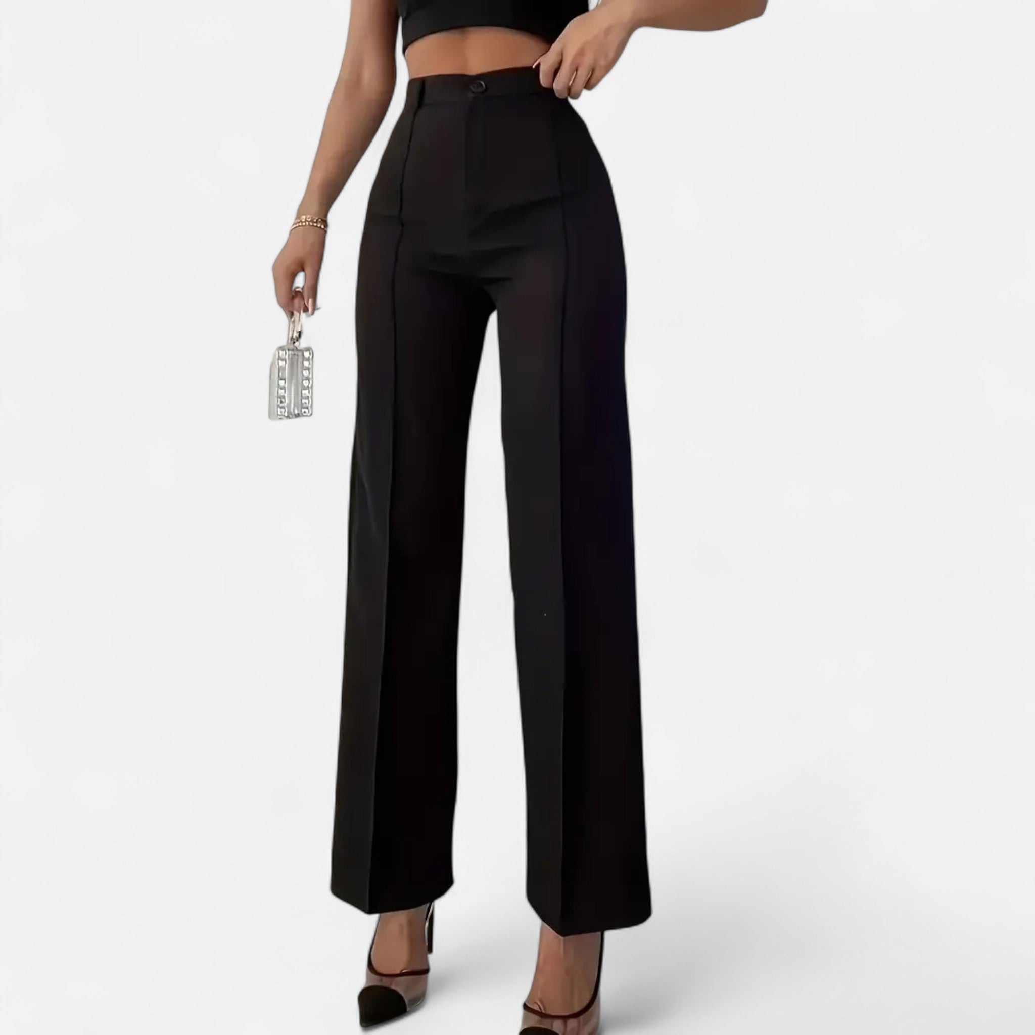 Mireaux Fashion | Women’s Elegant Straight Leg Pants