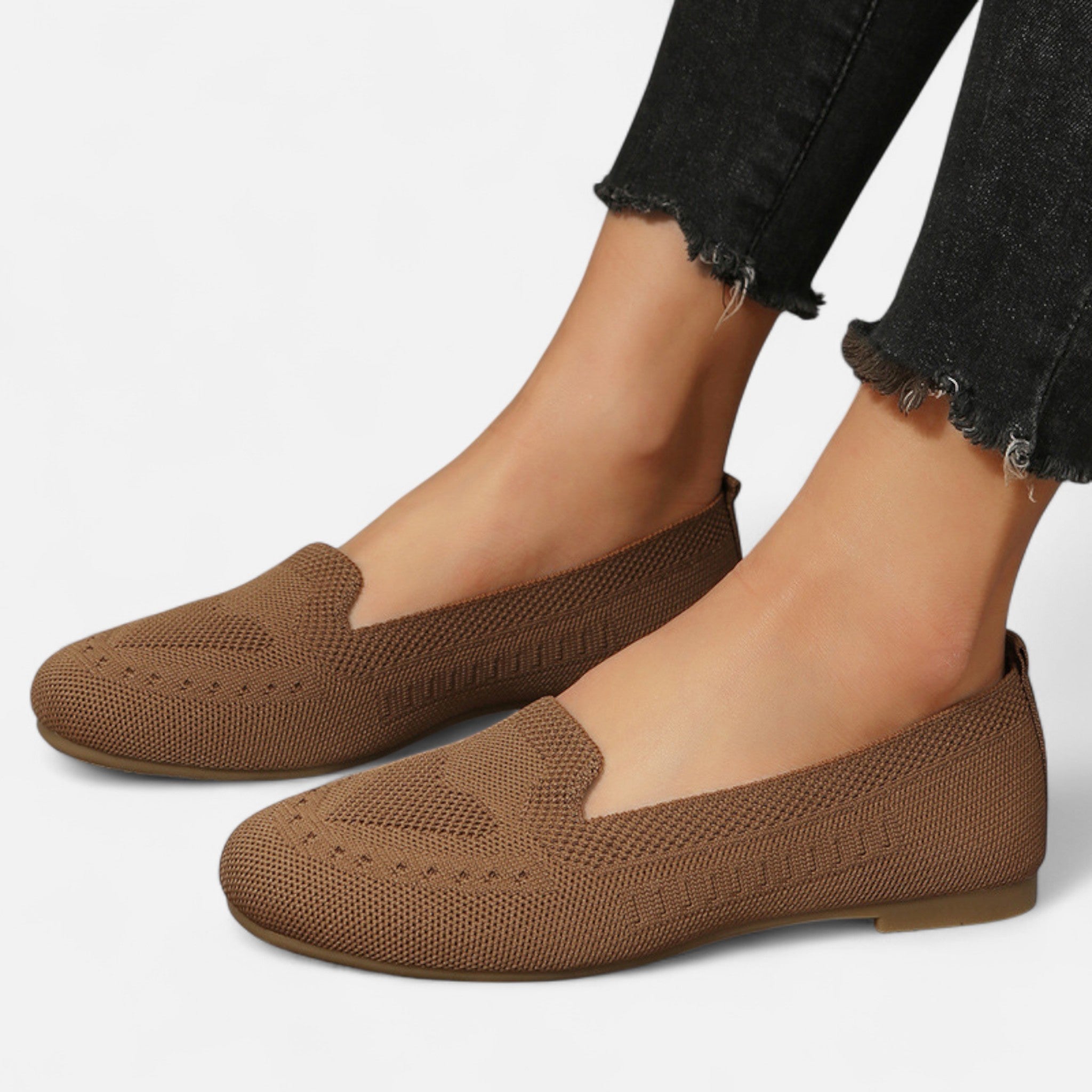 Mireaux Fashion | Women’s Woven Slip-On Flats