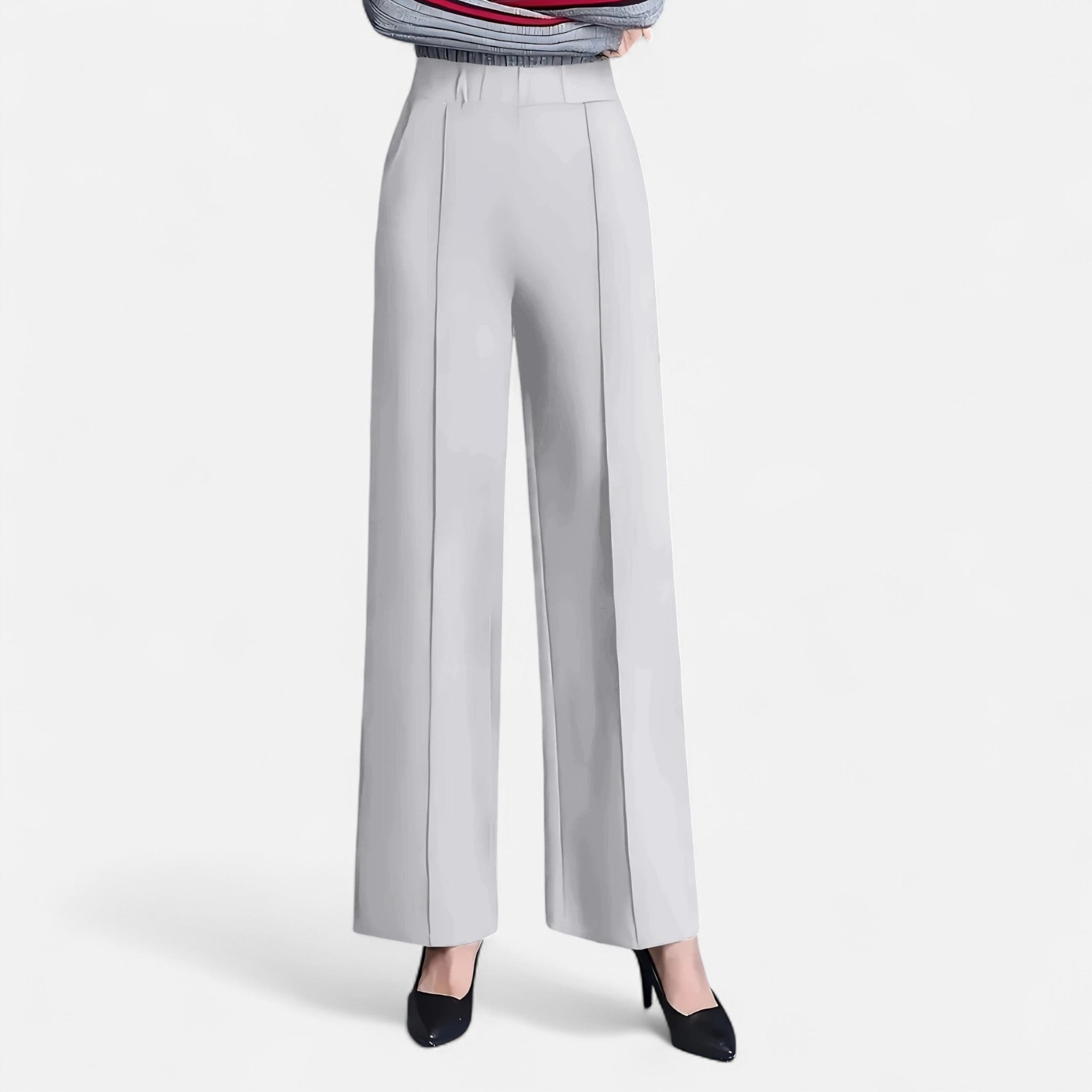 Mireaux Fashion | Women’s Wide Leg Slim Fit Trousers