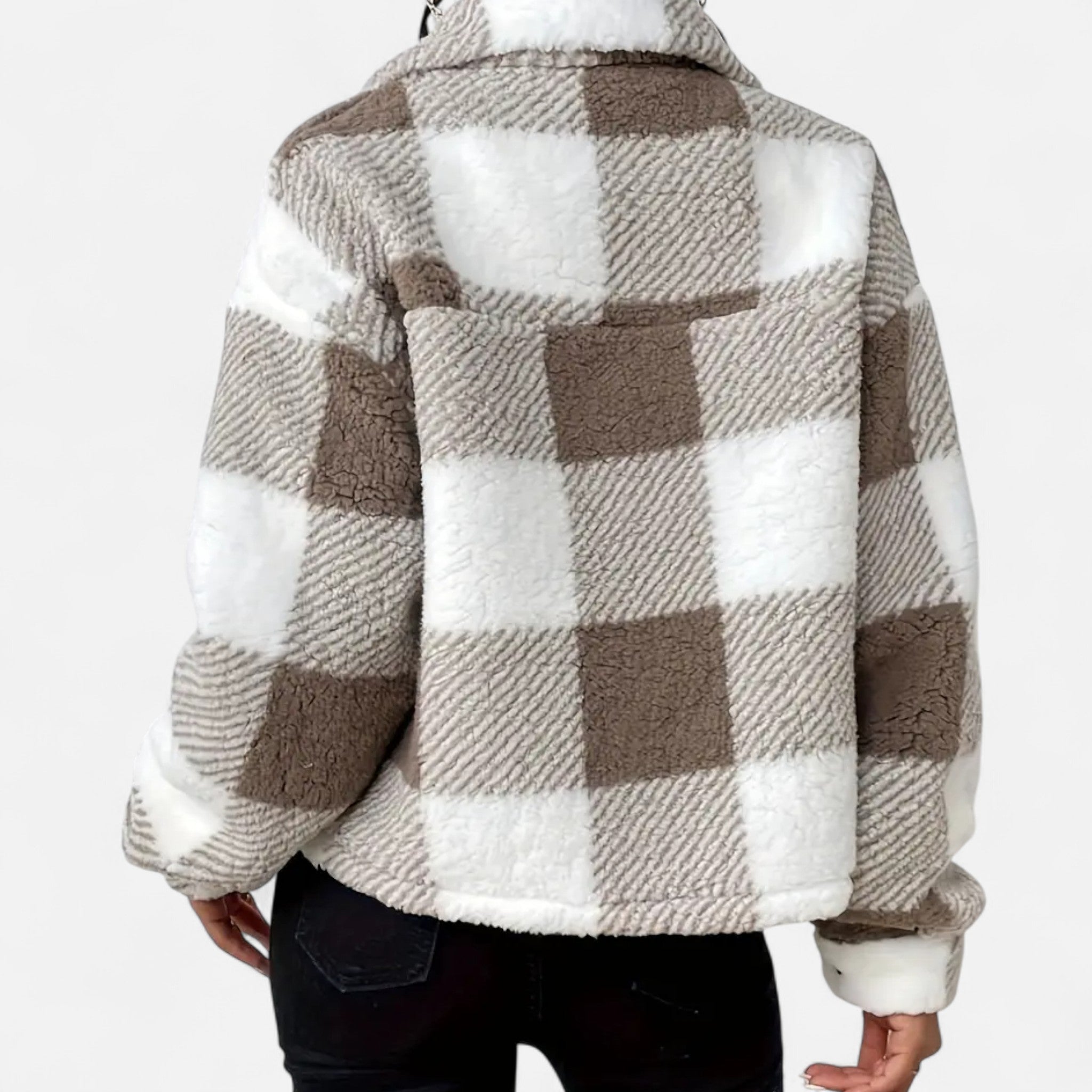 Mireaux Fashion | Women’s Long Sleeve Teddy Winter Coat