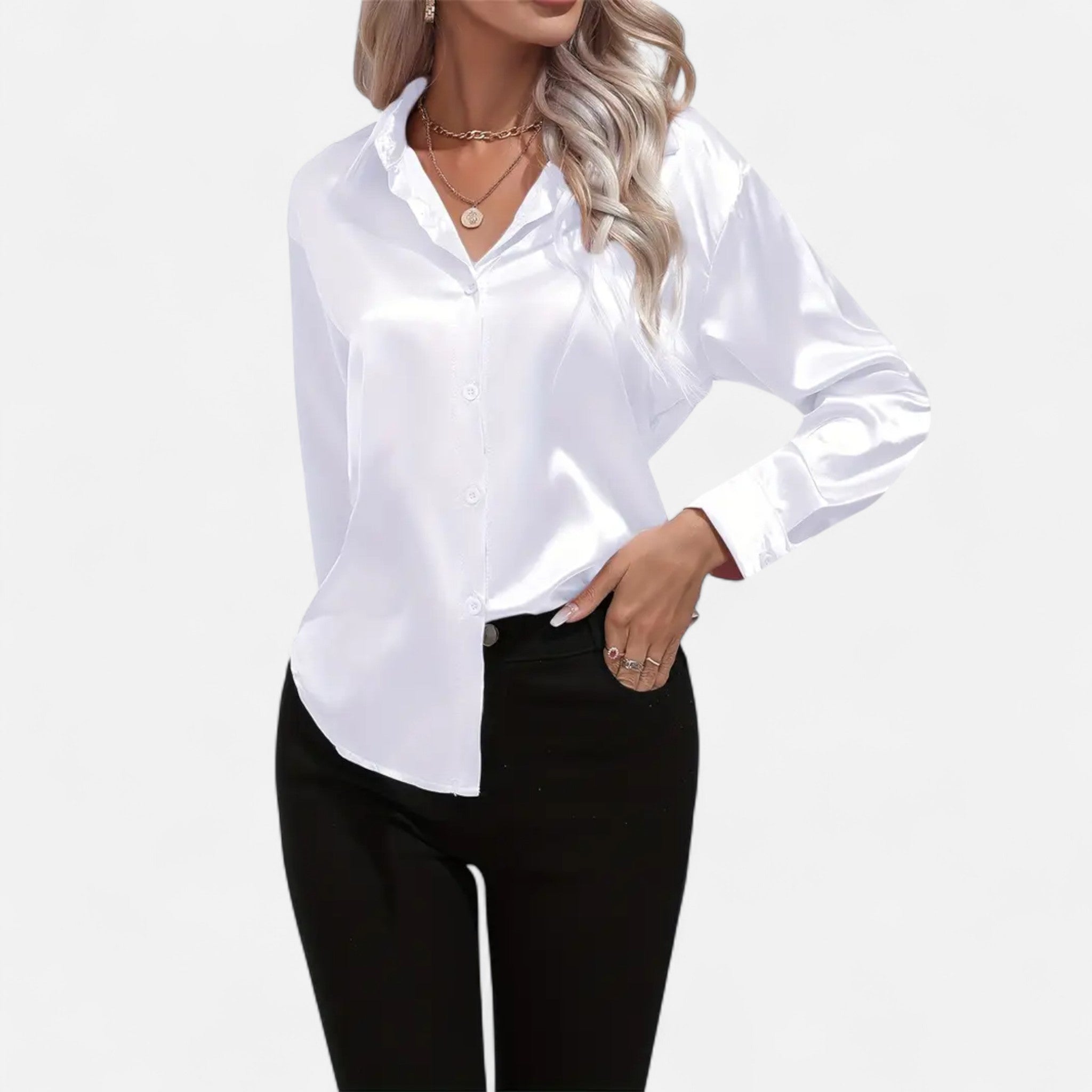 Mireaux Fashion | Women’s Elegant Long Sleeve Shirt