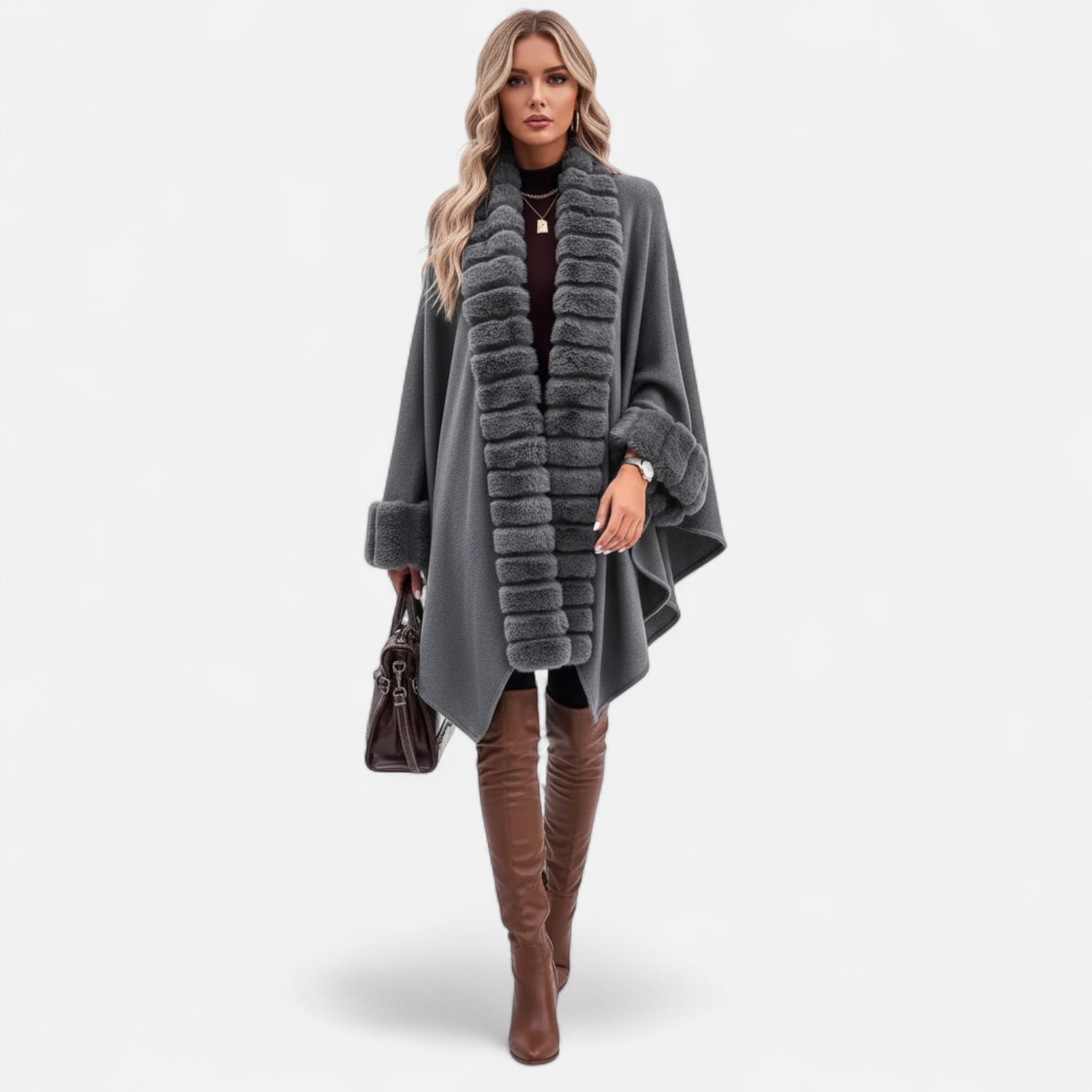 Mireaux Fashion | Women’s Mid-Length Wool Cardigan