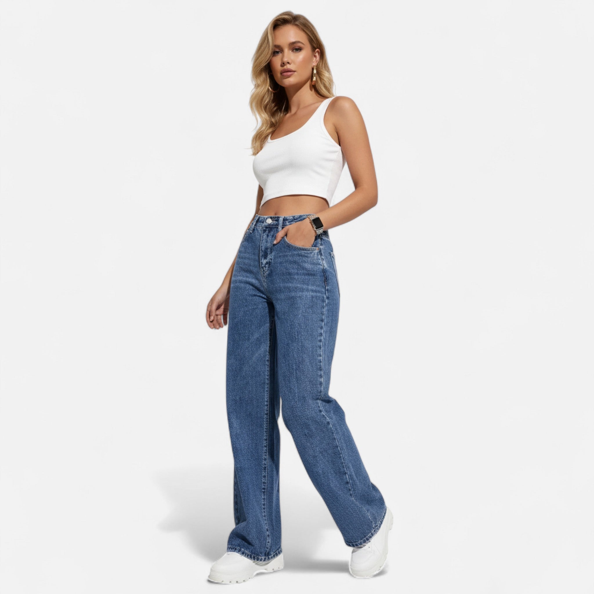 Mireaux Fashion | Women’s High Waisted Jeans