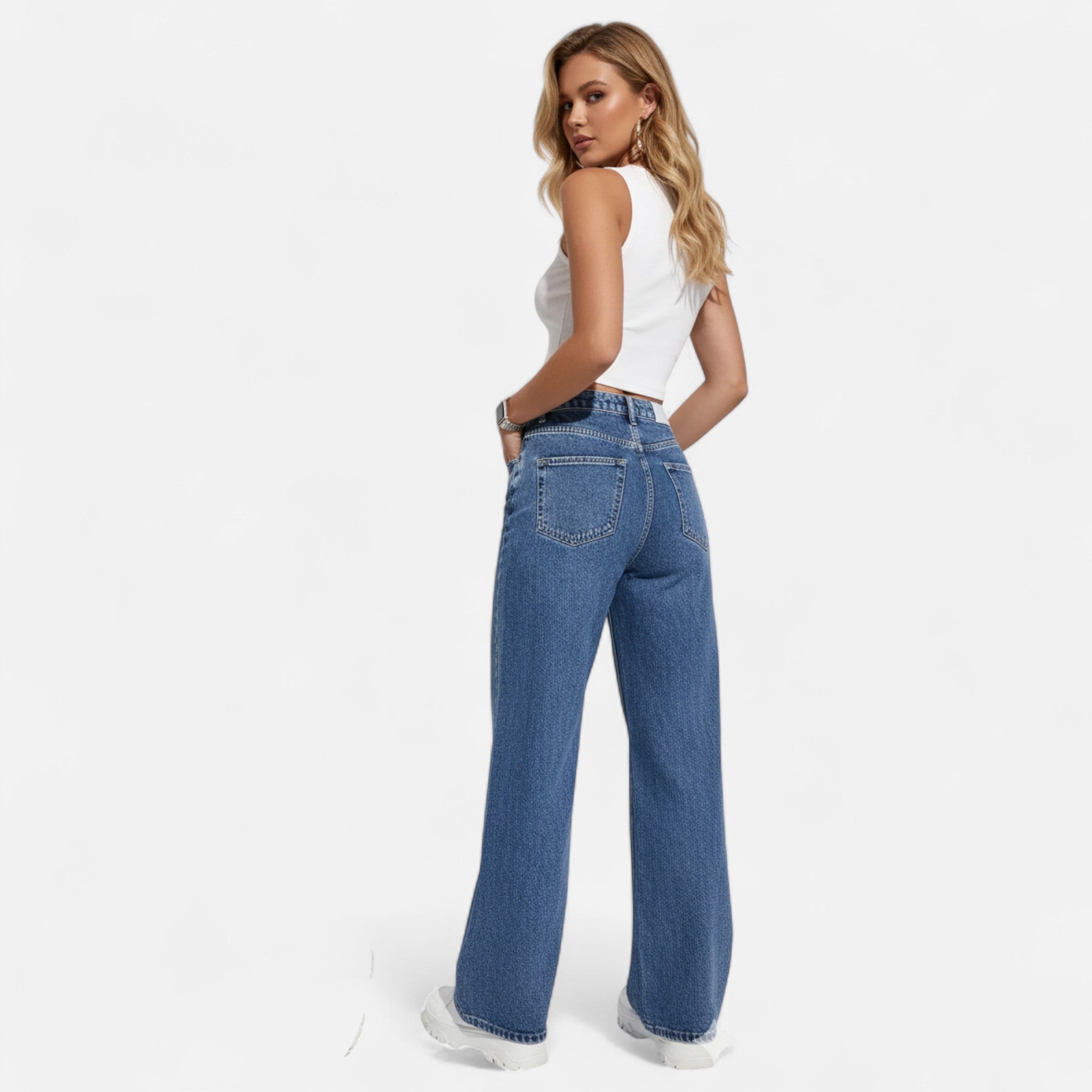 Mireaux Fashion | Women’s High Waisted Jeans