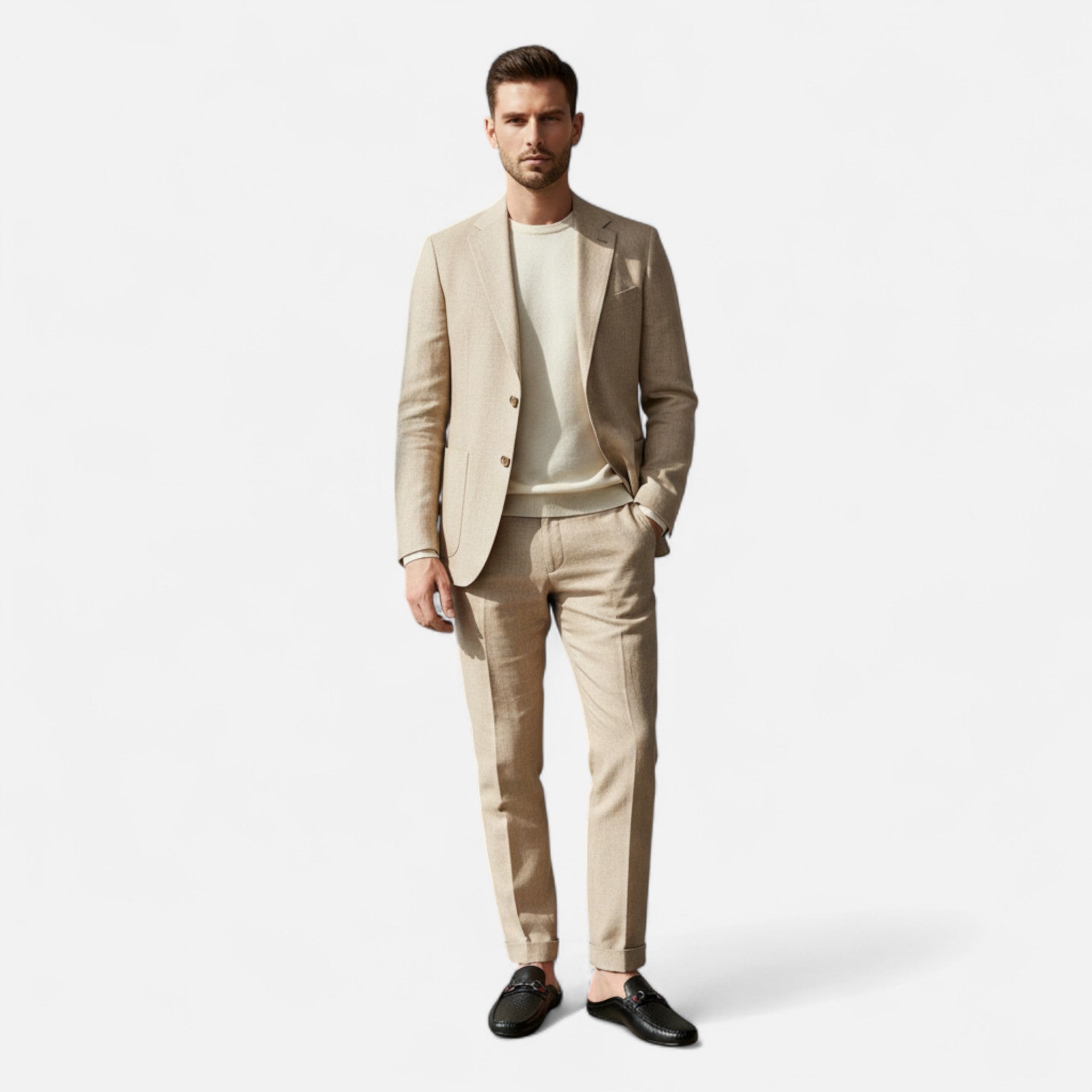 Mireaux Fashion | Men’s Backless Mule Slip-On Shoes