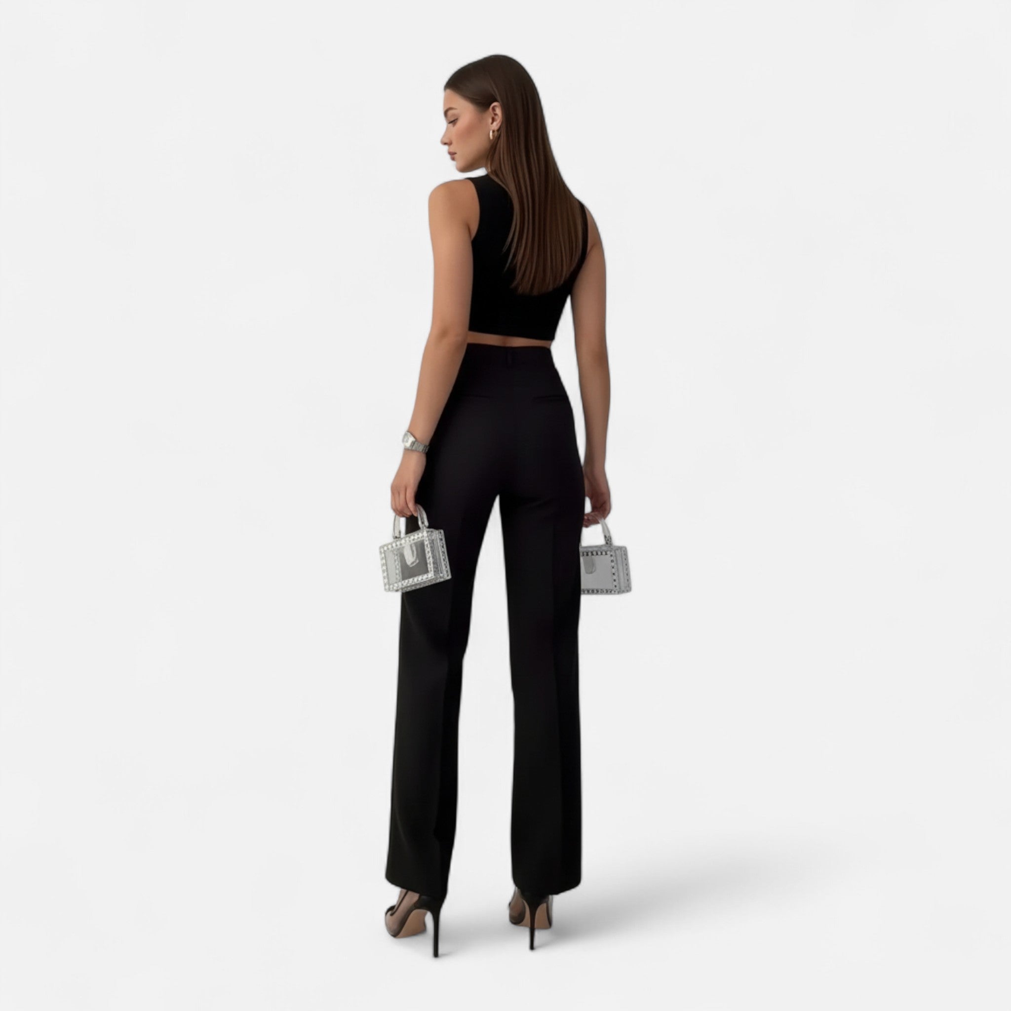 Mireaux Fashion | Women’s Elegant Straight Leg Pants