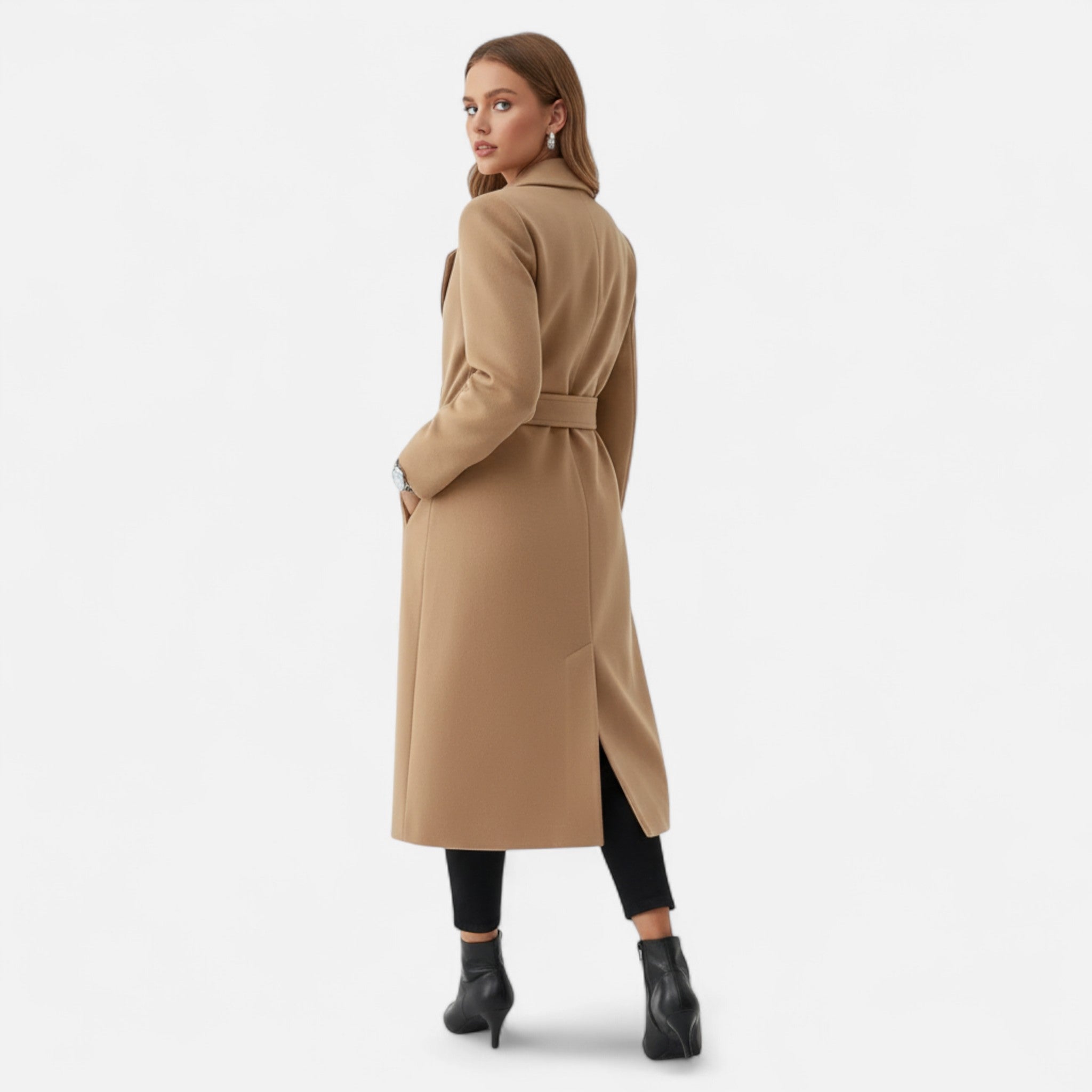 Mireaux Fashion | Women’s Elegant Longline Winter Coat