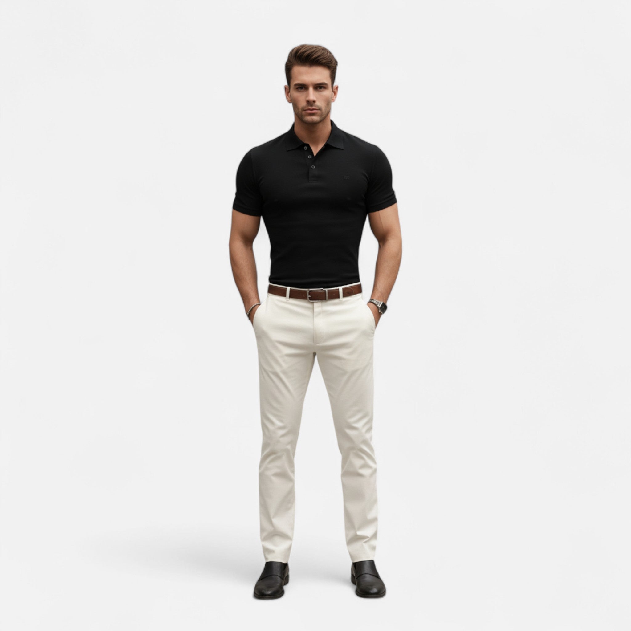 Mireaux Fashion | Men’s Short Sleeve Polo Shirt