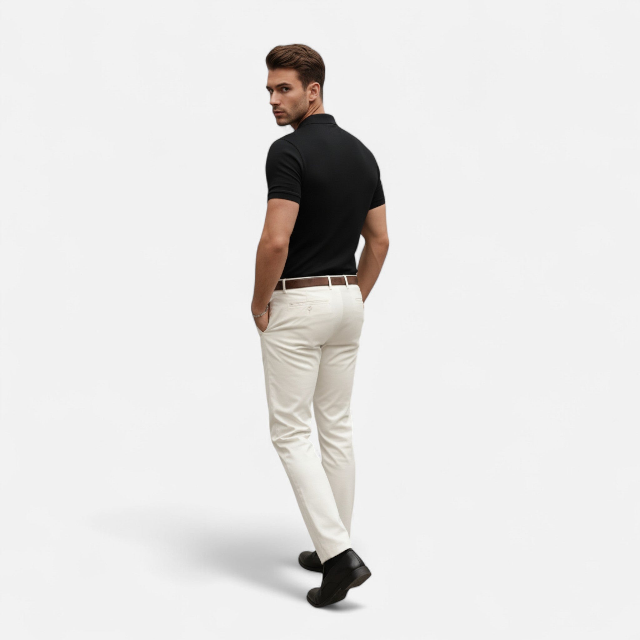 Mireaux Fashion | Men’s Short Sleeve Polo Shirt