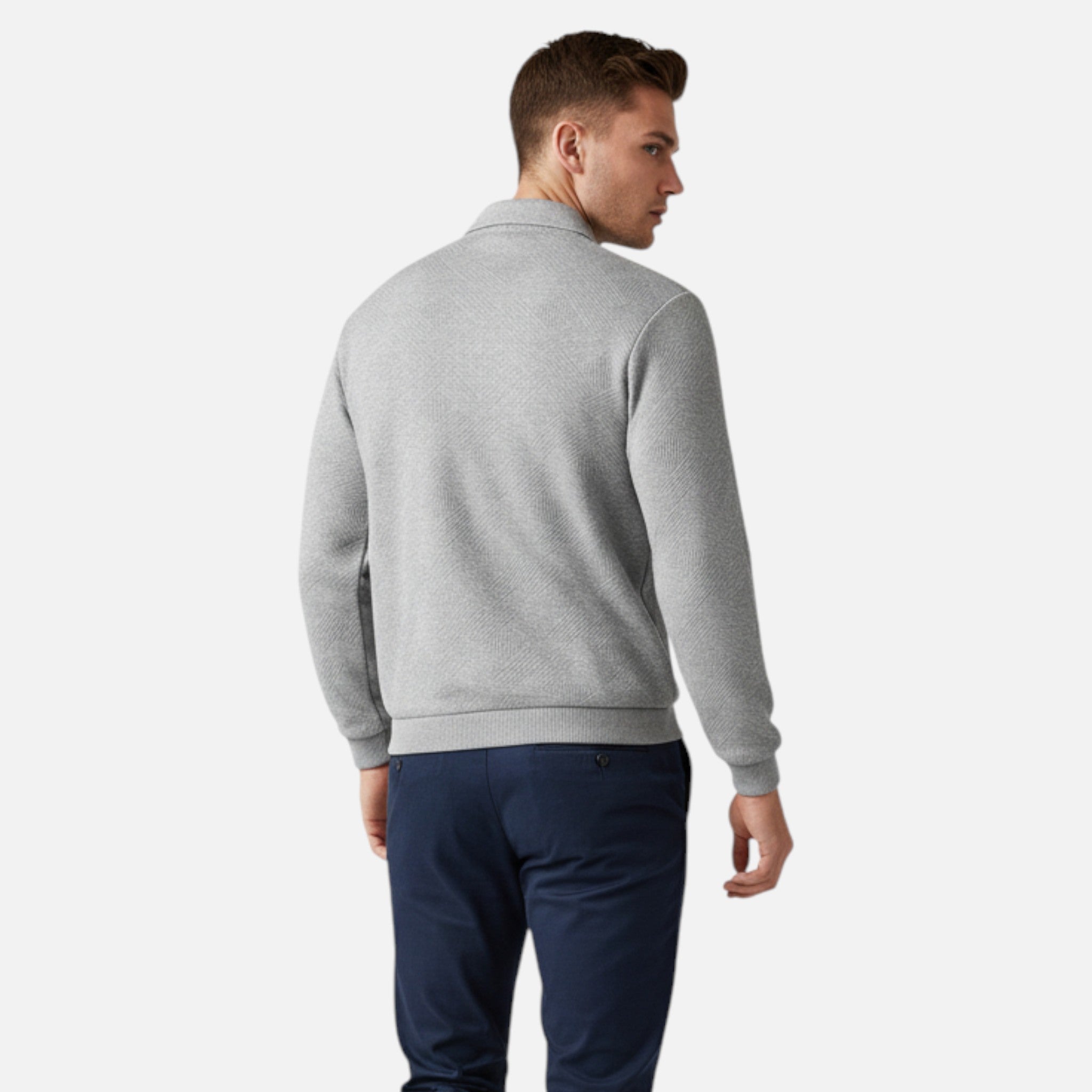 Mireaux Fashion | Men’s Henley Pullover Sweater
