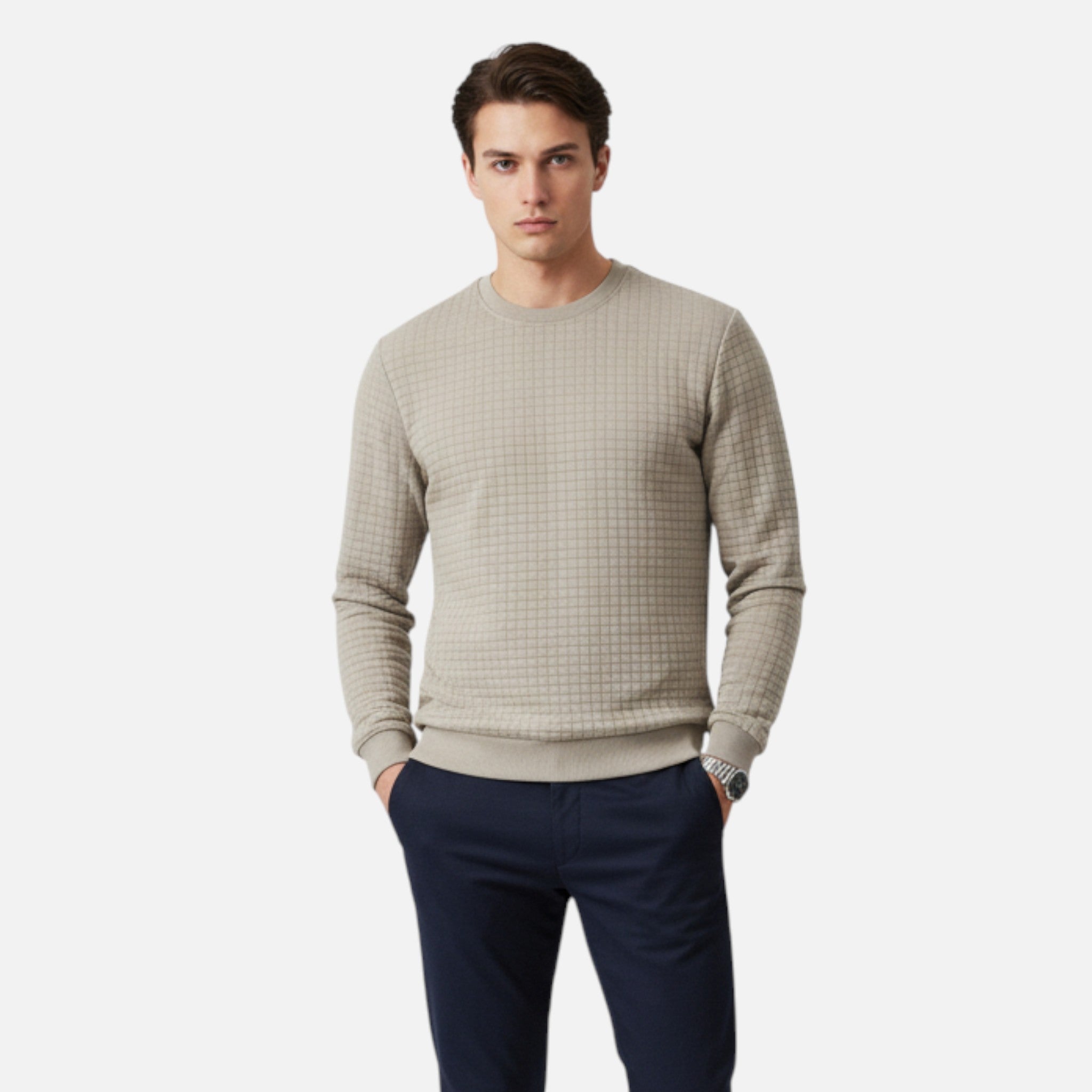 Mireaux Fashion | Men’s Slim Fit Long Sleeve Sweatshirt