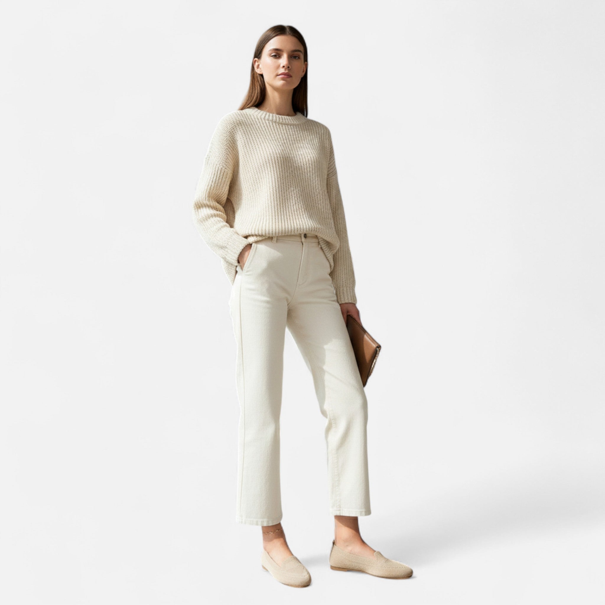 Mireaux Fashion | Women’s Woven Slip-On Flats