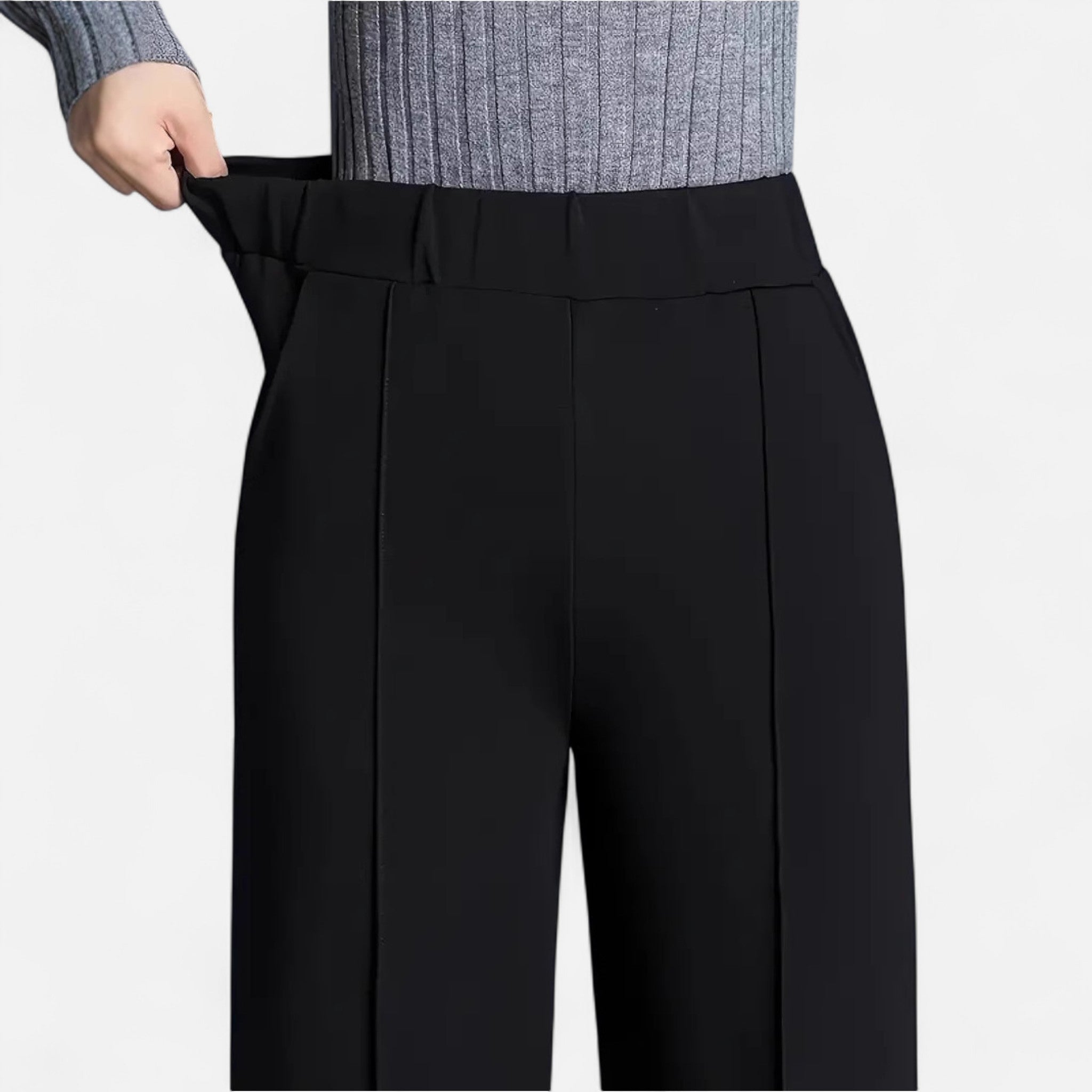 Mireaux Fashion | Women’s Wide Leg Slim Fit Trousers