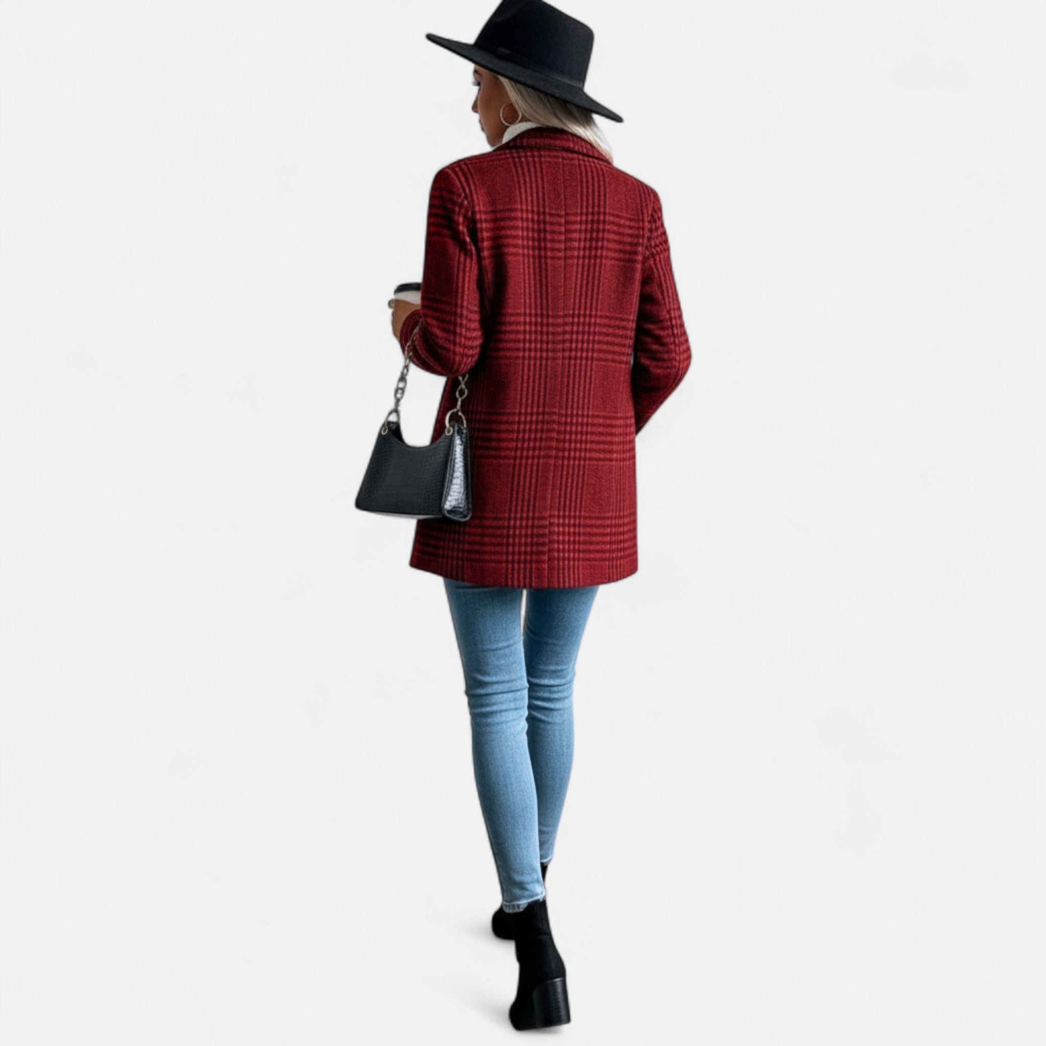 Mireaux Fashion | Women’s Elegant Tweed Blazer