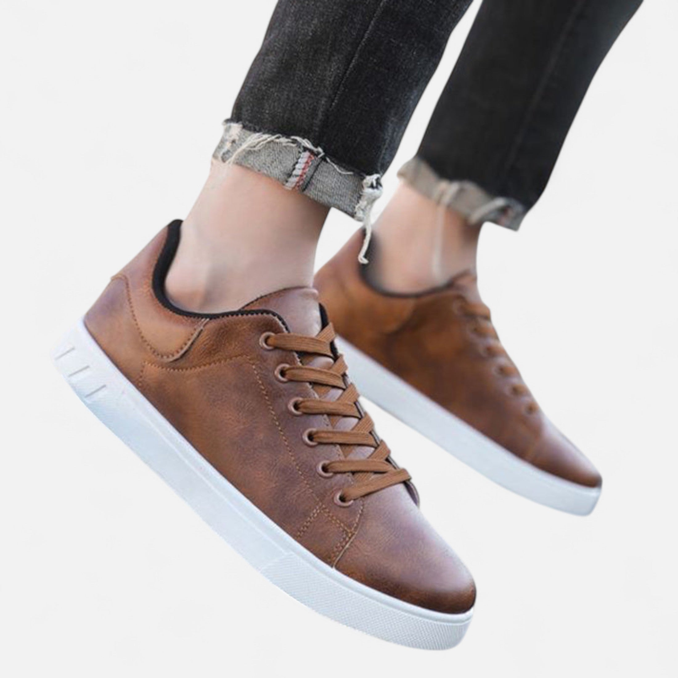 Mireaux Fashion | Men’s Casual Lace-Up Sneakers