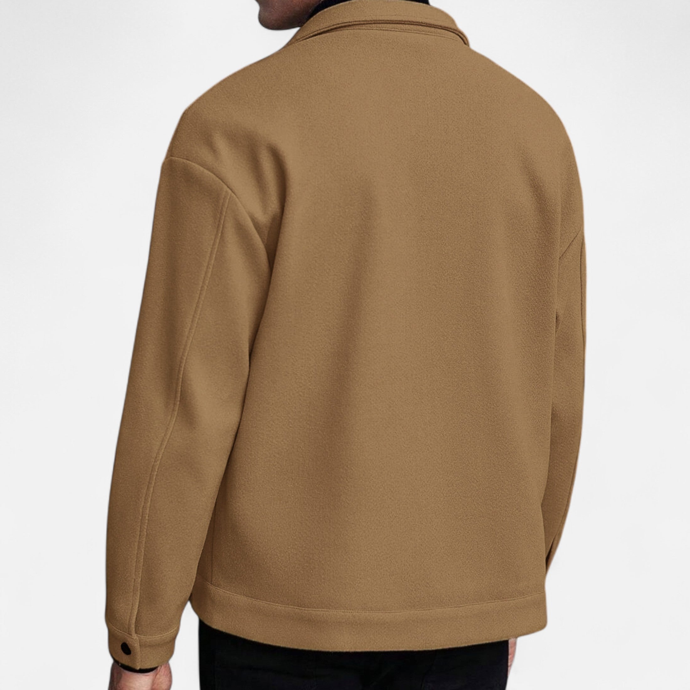 Mireaux Fashion | Men’s Woolen Lapel Sports Jacket