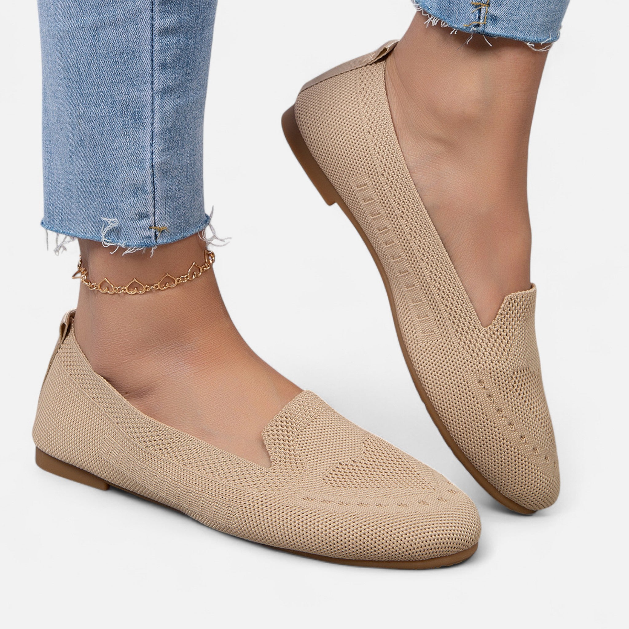 Mireaux Fashion | Women’s Woven Slip-On Flats