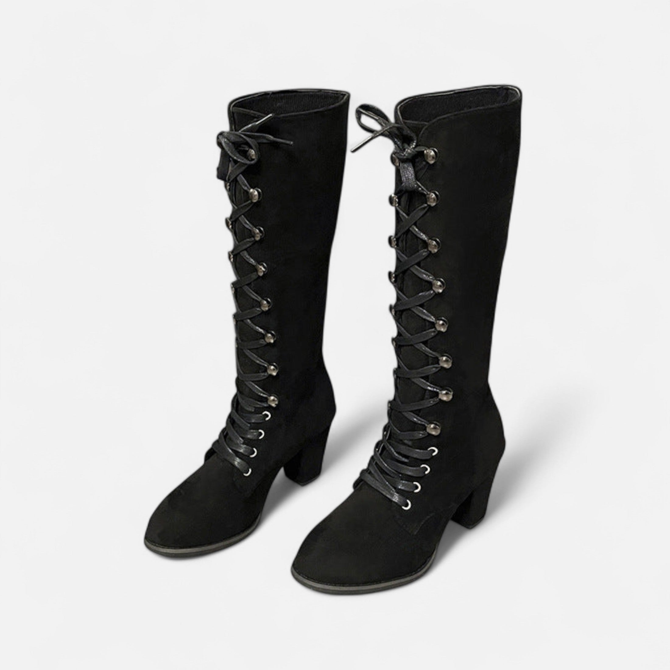 Mireaux Fashion | Women’s Lace-Up Knight Boots