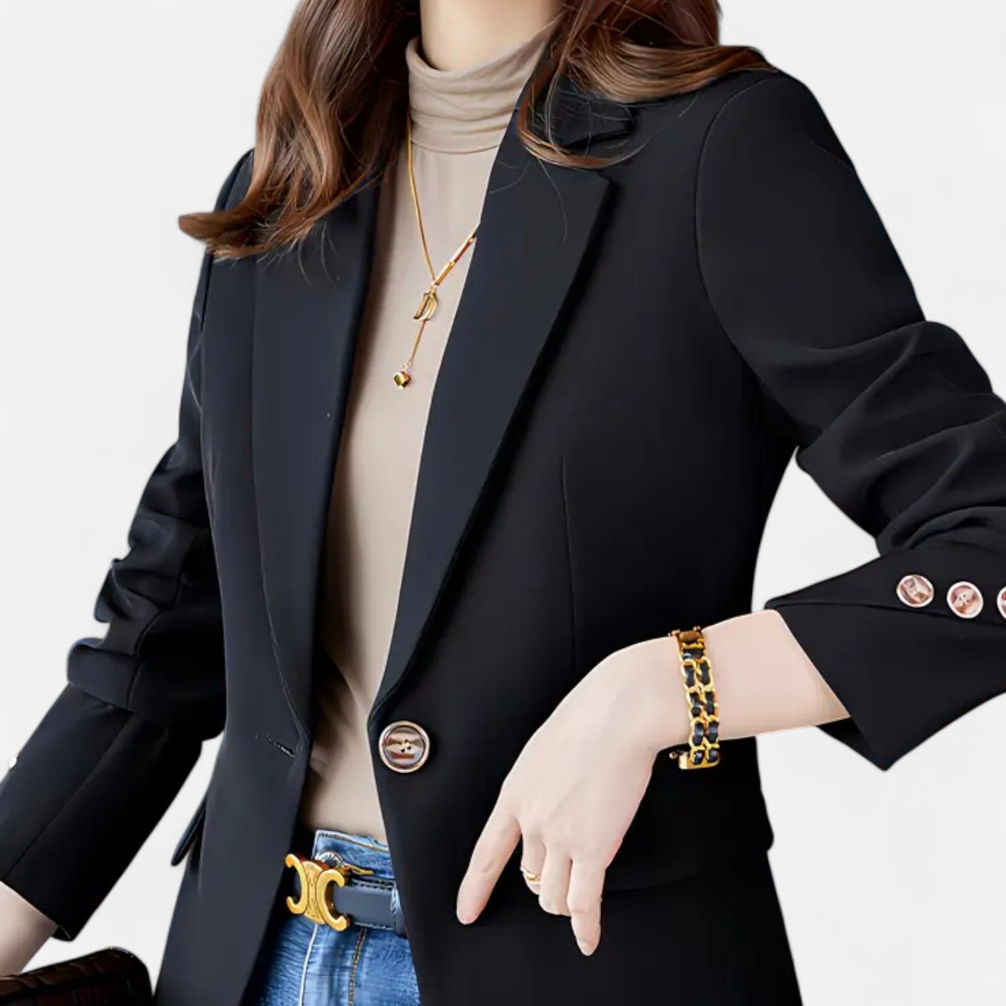 Mireaux Fashion | Women’s Classic Tailored Blazer