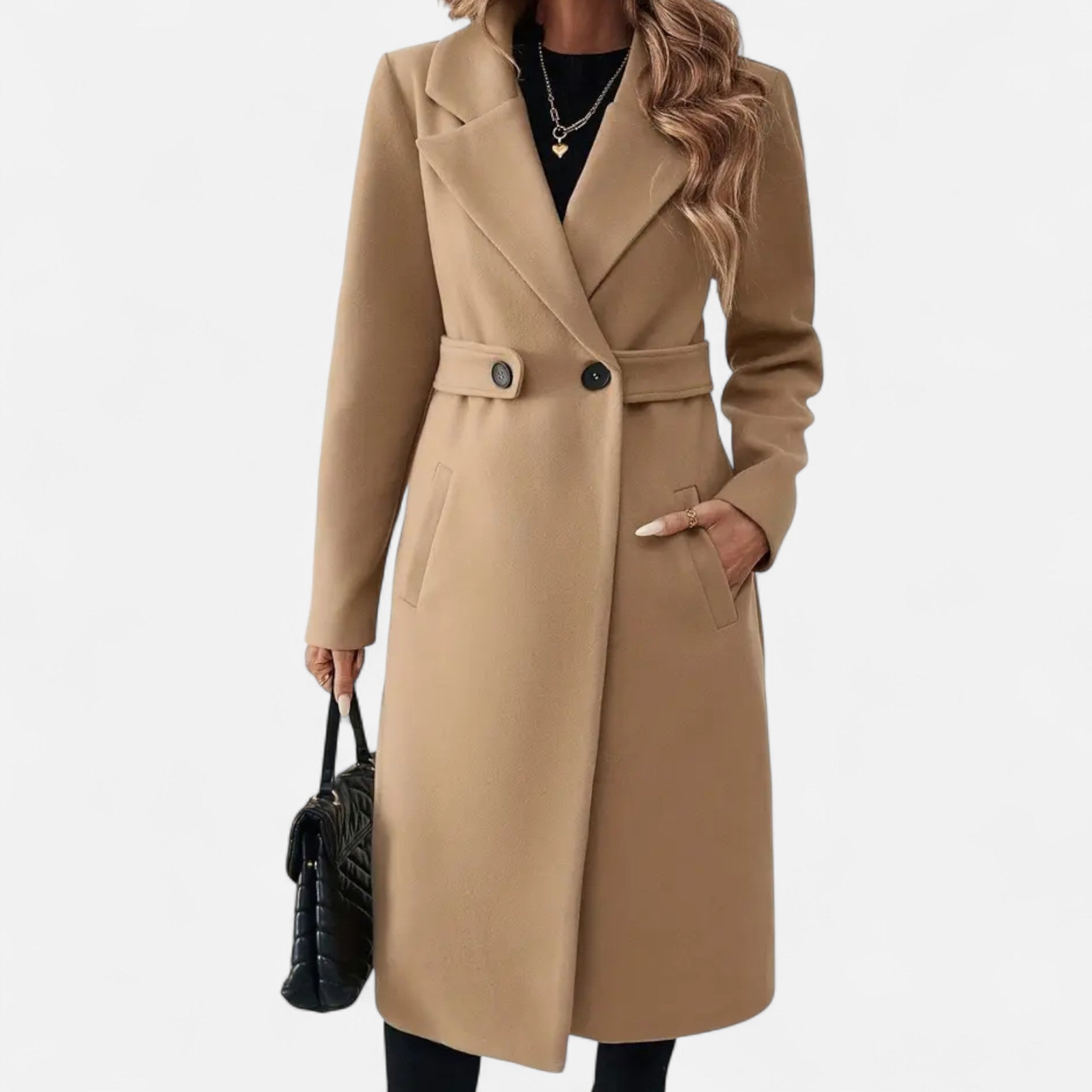 Mireaux Fashion | Women’s Elegant Longline Winter Coat
