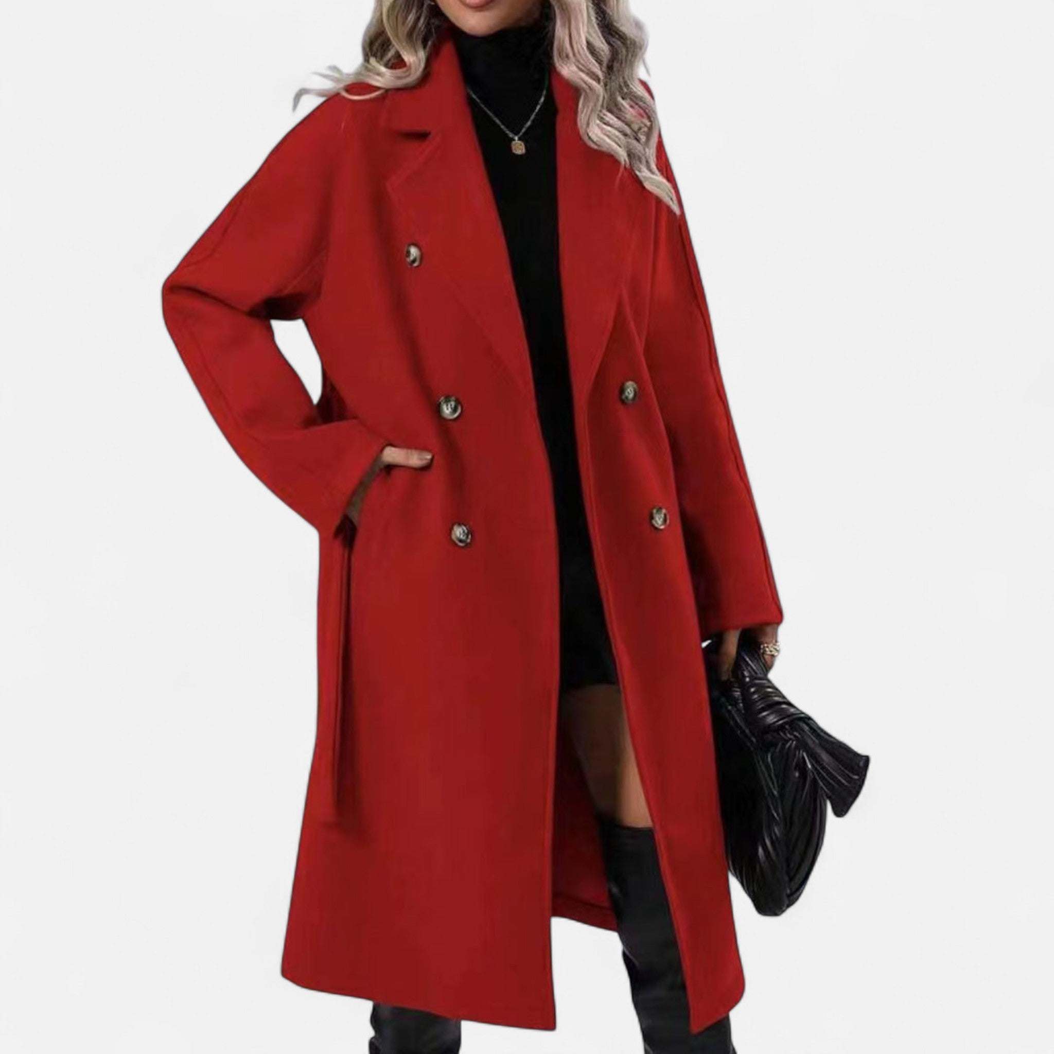 Mireaux Fashion | Women’s Elegant Long Trench Coat
