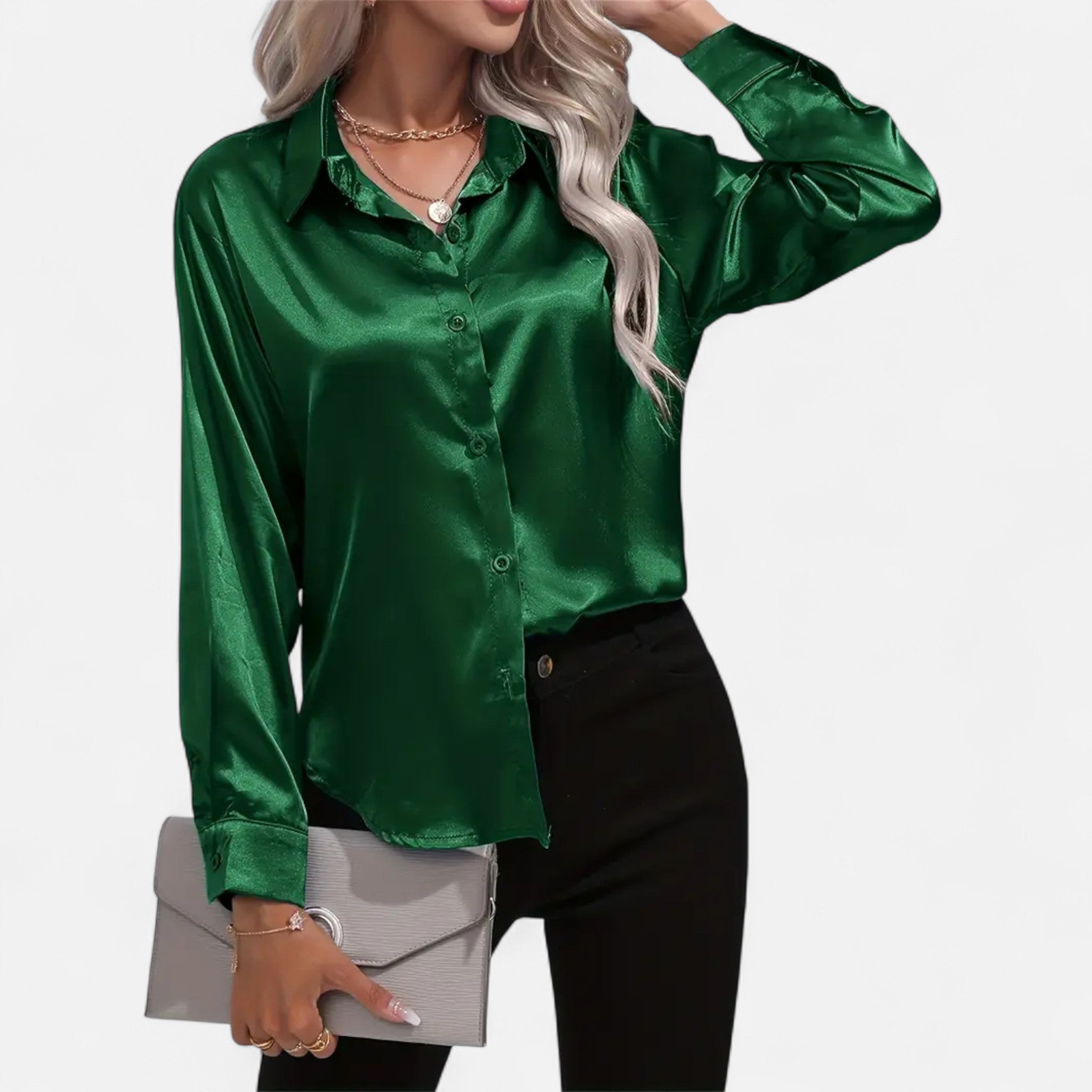 Mireaux Fashion | Women’s Elegant Long Sleeve Shirt