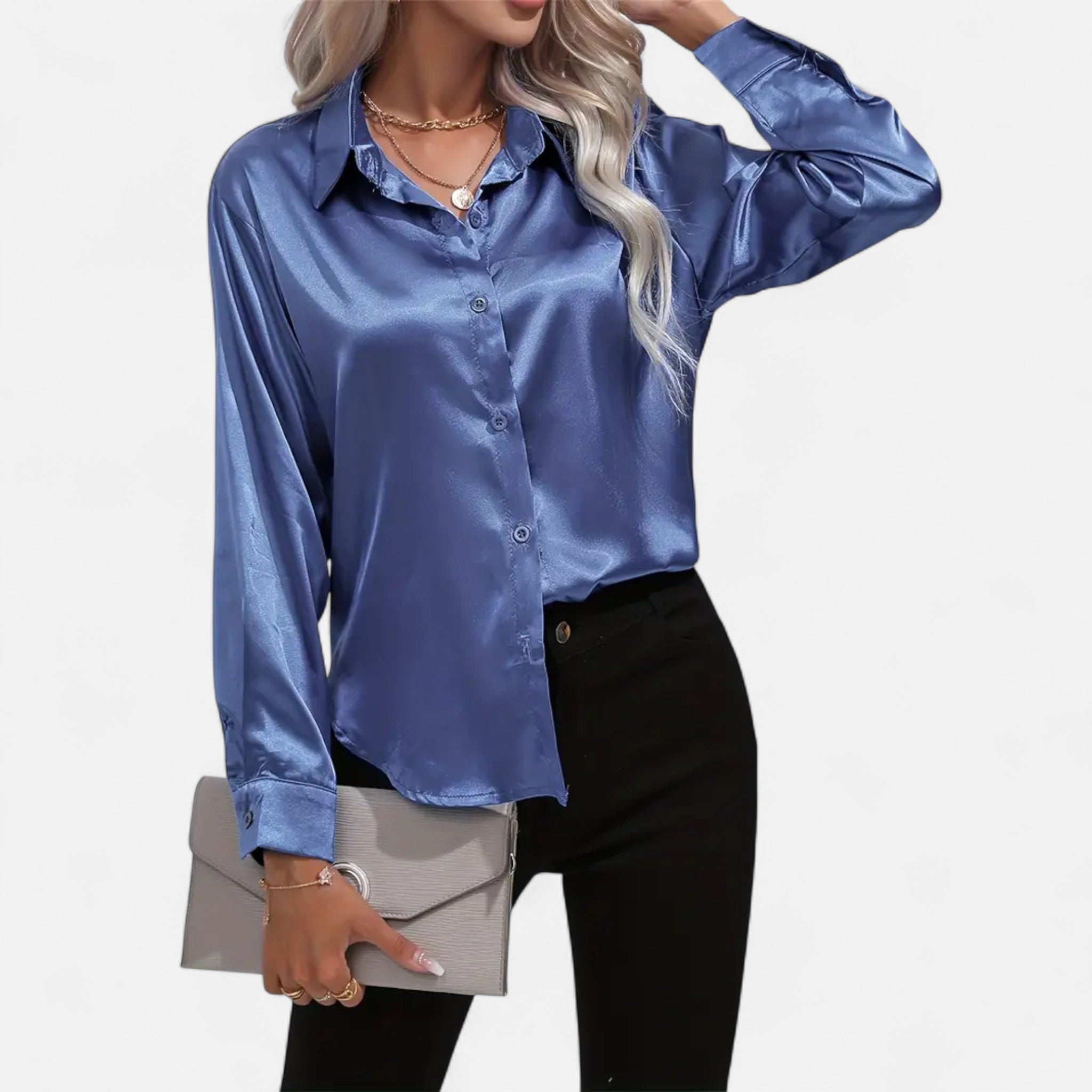 Mireaux Fashion | Women’s Elegant Long Sleeve Shirt
