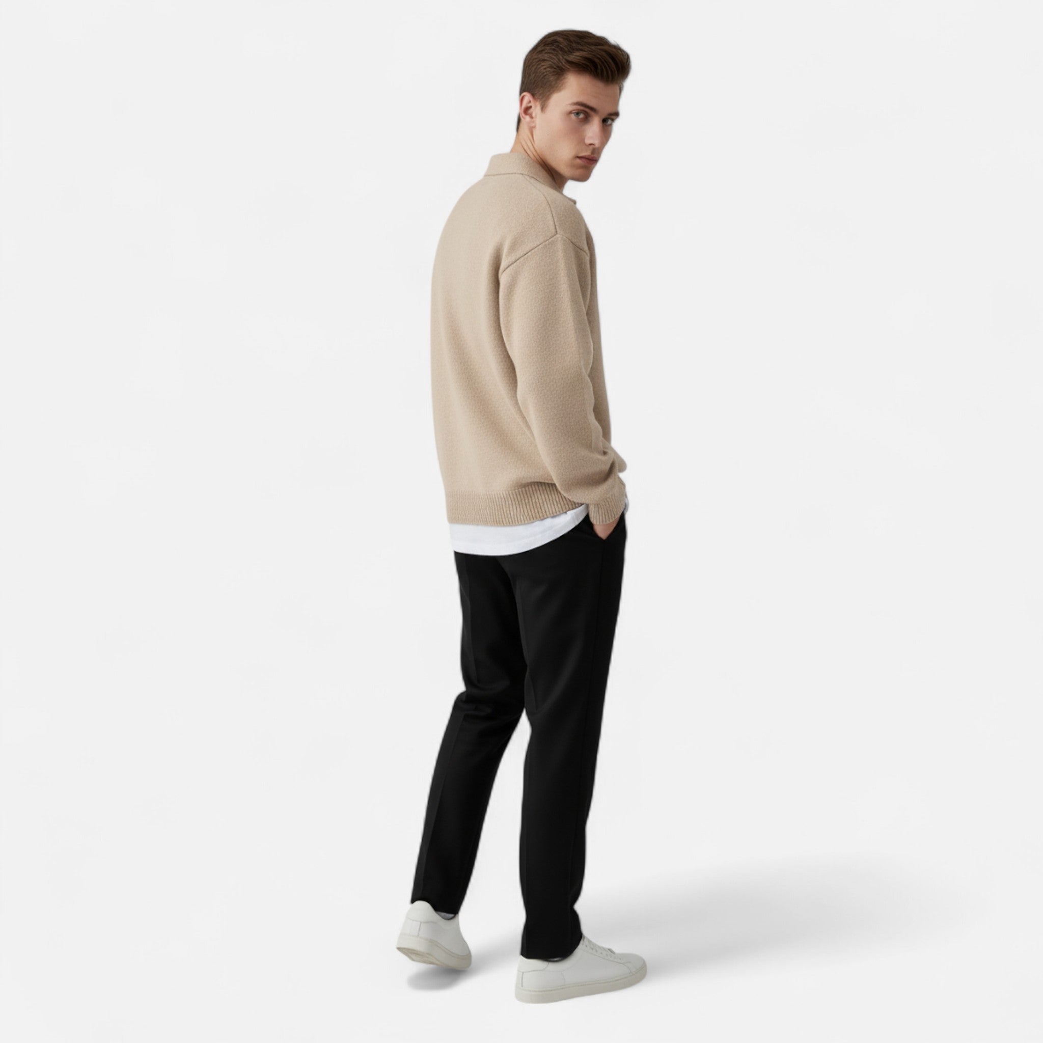 Mireaux Fashion | Men’s Loose Knitted Sweater