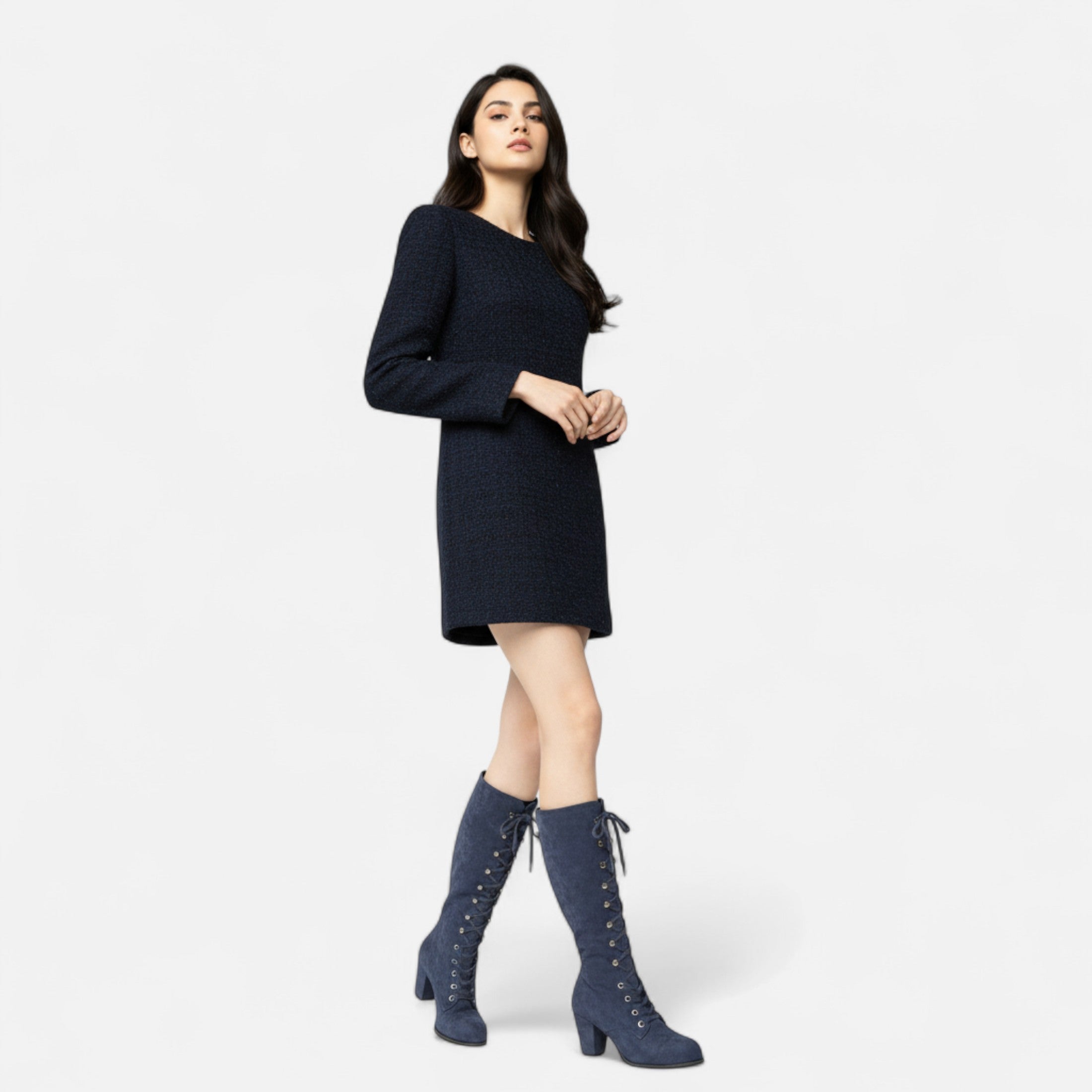 Mireaux Fashion | Women’s Lace-Up Knight Boots
