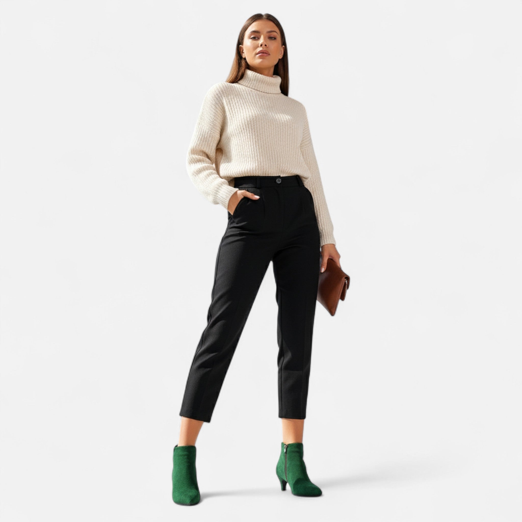 Mireaux Fashion | Women’s Suede Stiletto Ankle Boots