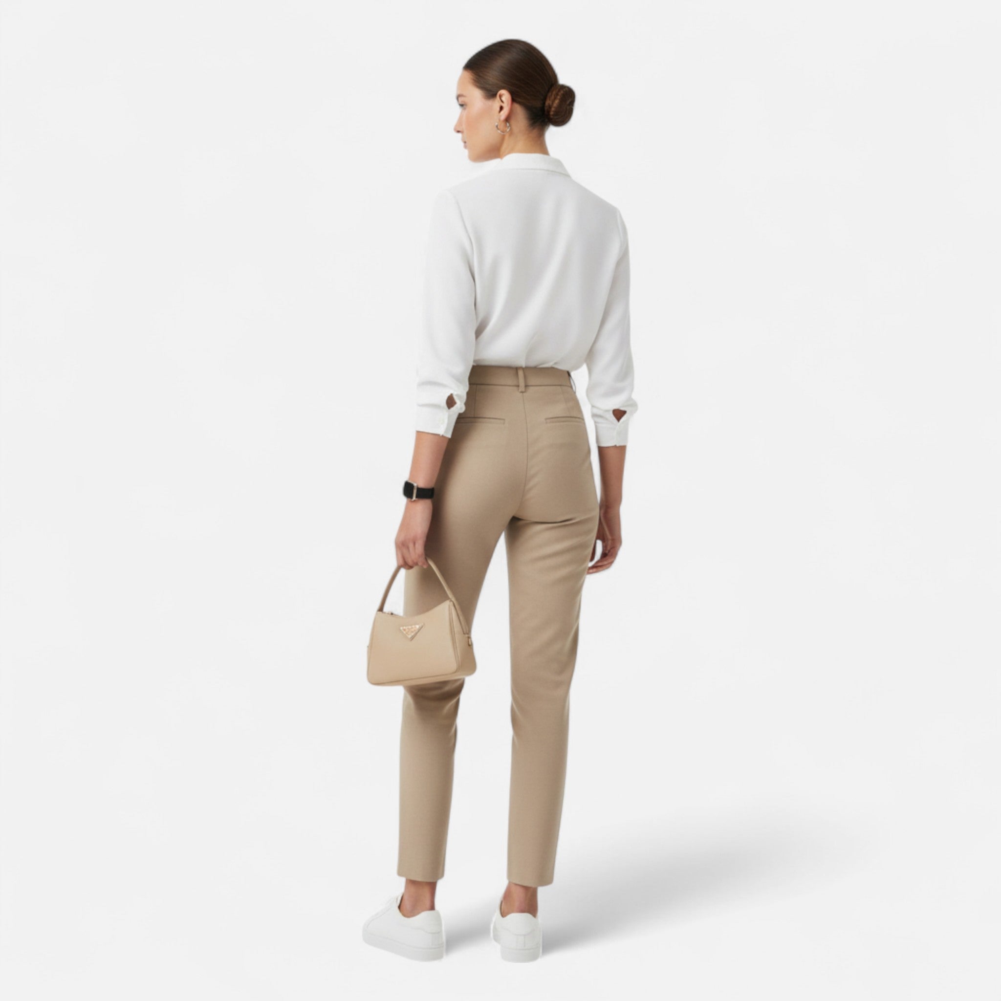 Mireaux Fashion | Women’s Elegant High Waist Trousers