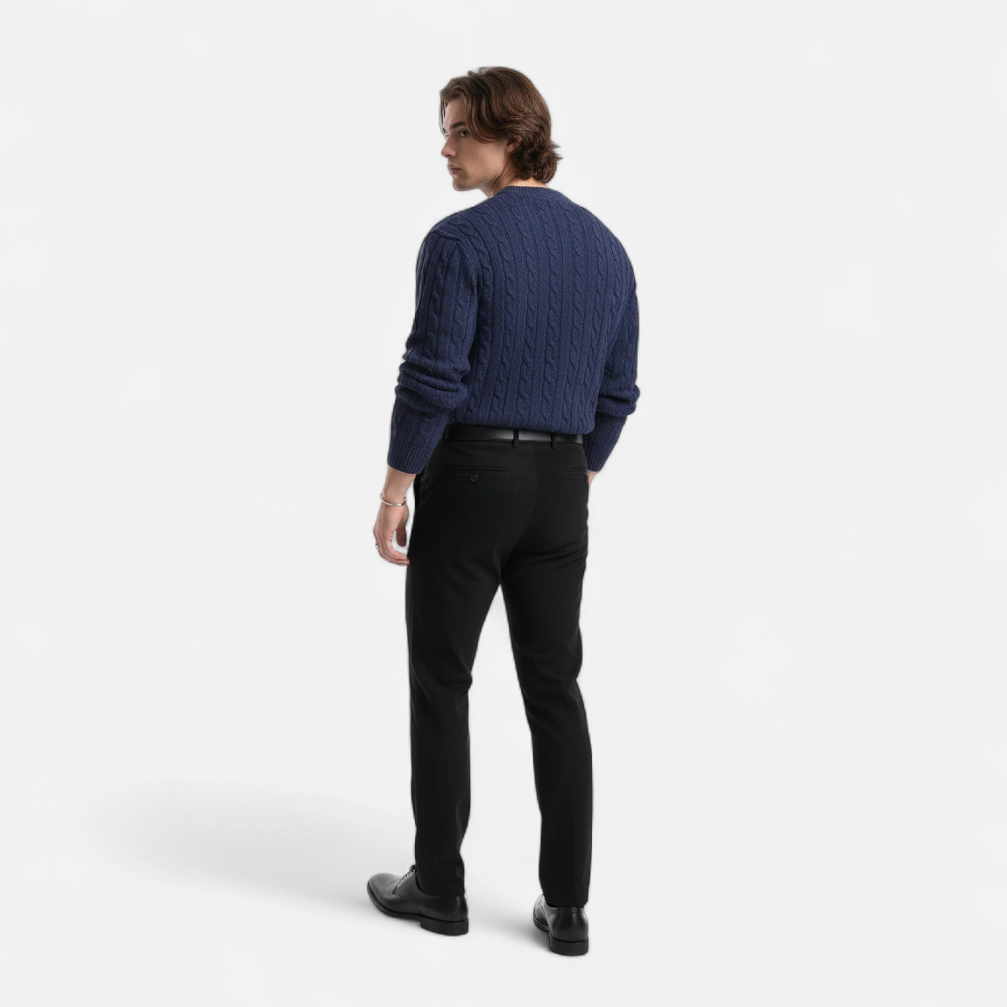 Mireaux Fashion | Men’s Classic Round Neck Sweater