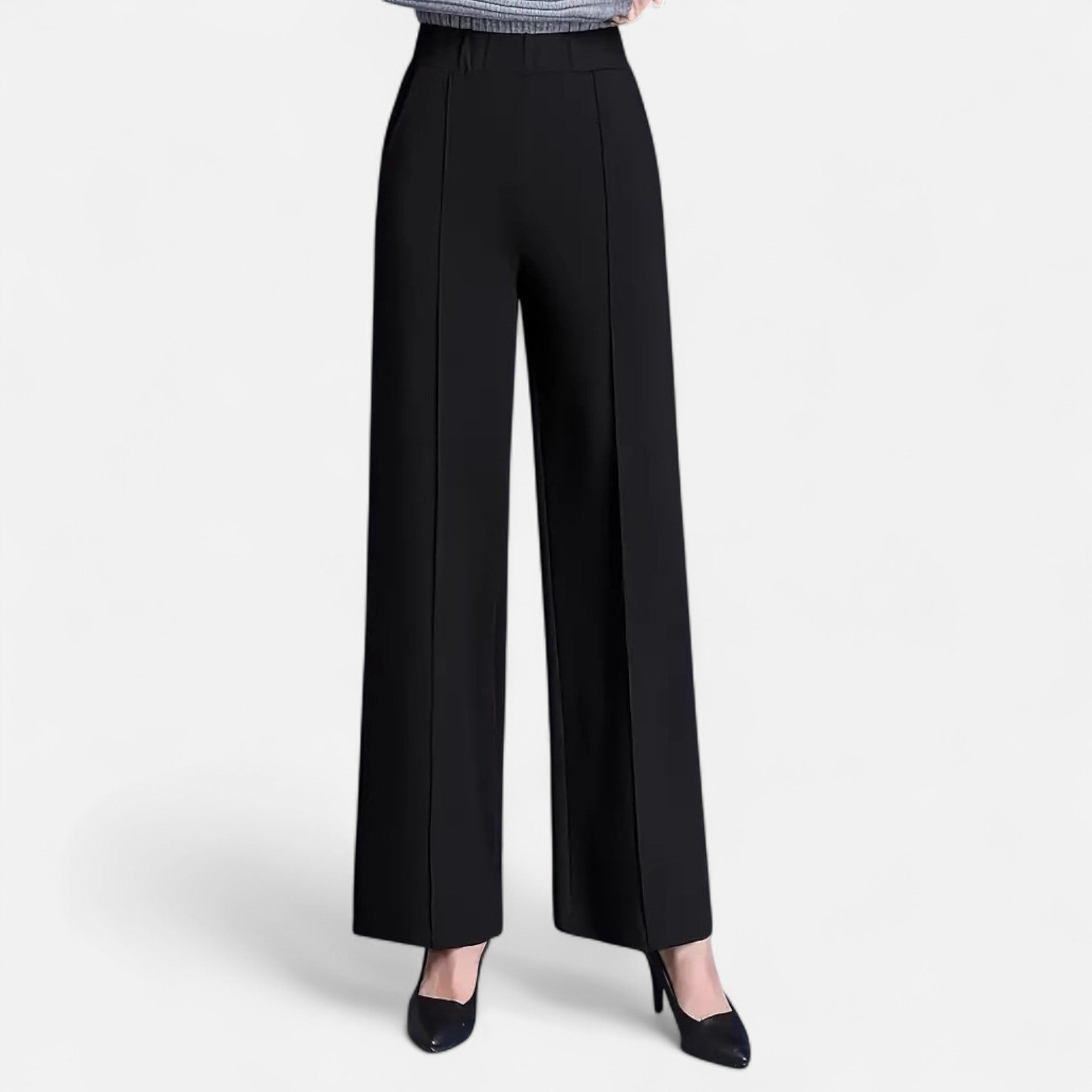 Mireaux Fashion | Women’s Wide Leg Slim Fit Trousers