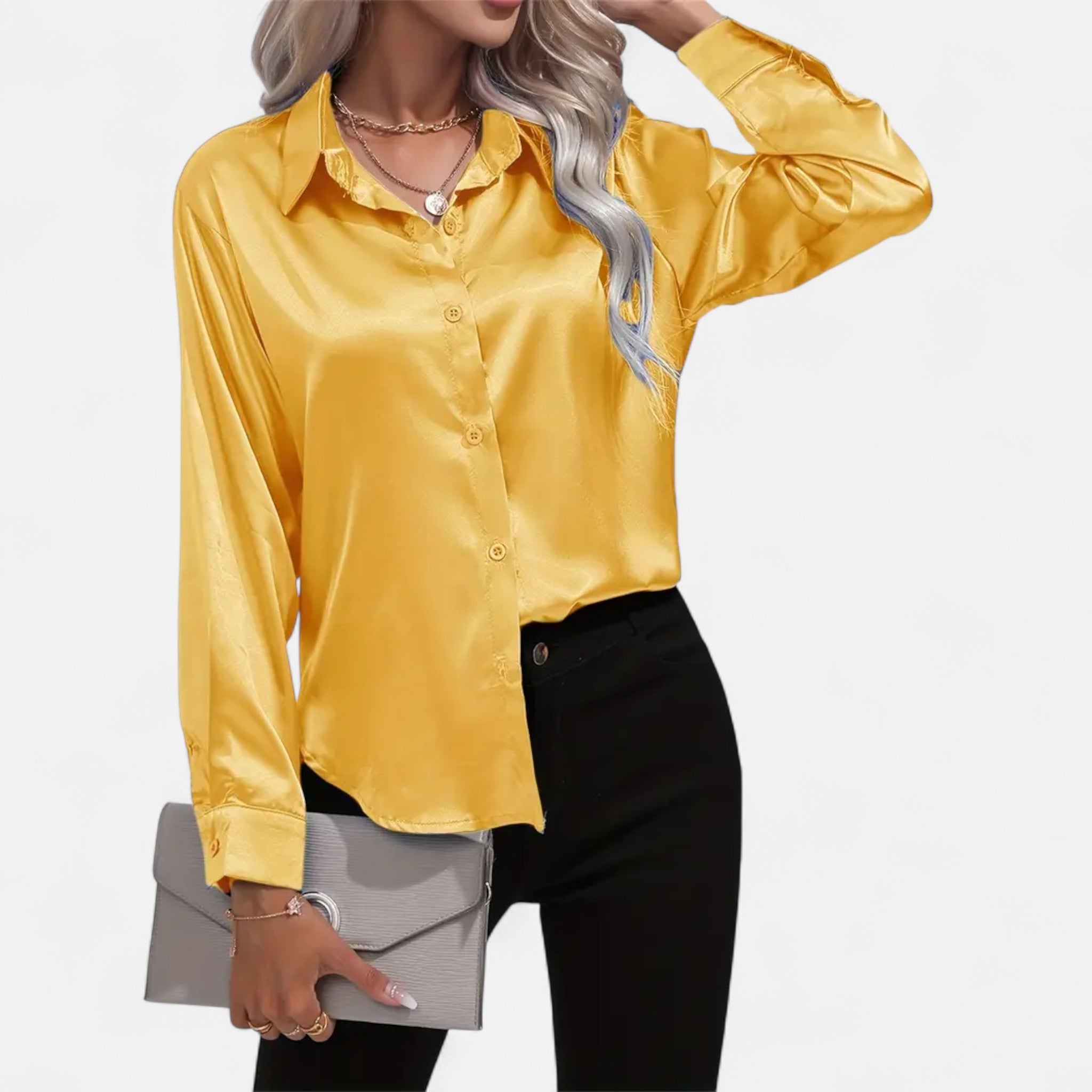 Mireaux Fashion | Women’s Elegant Long Sleeve Shirt