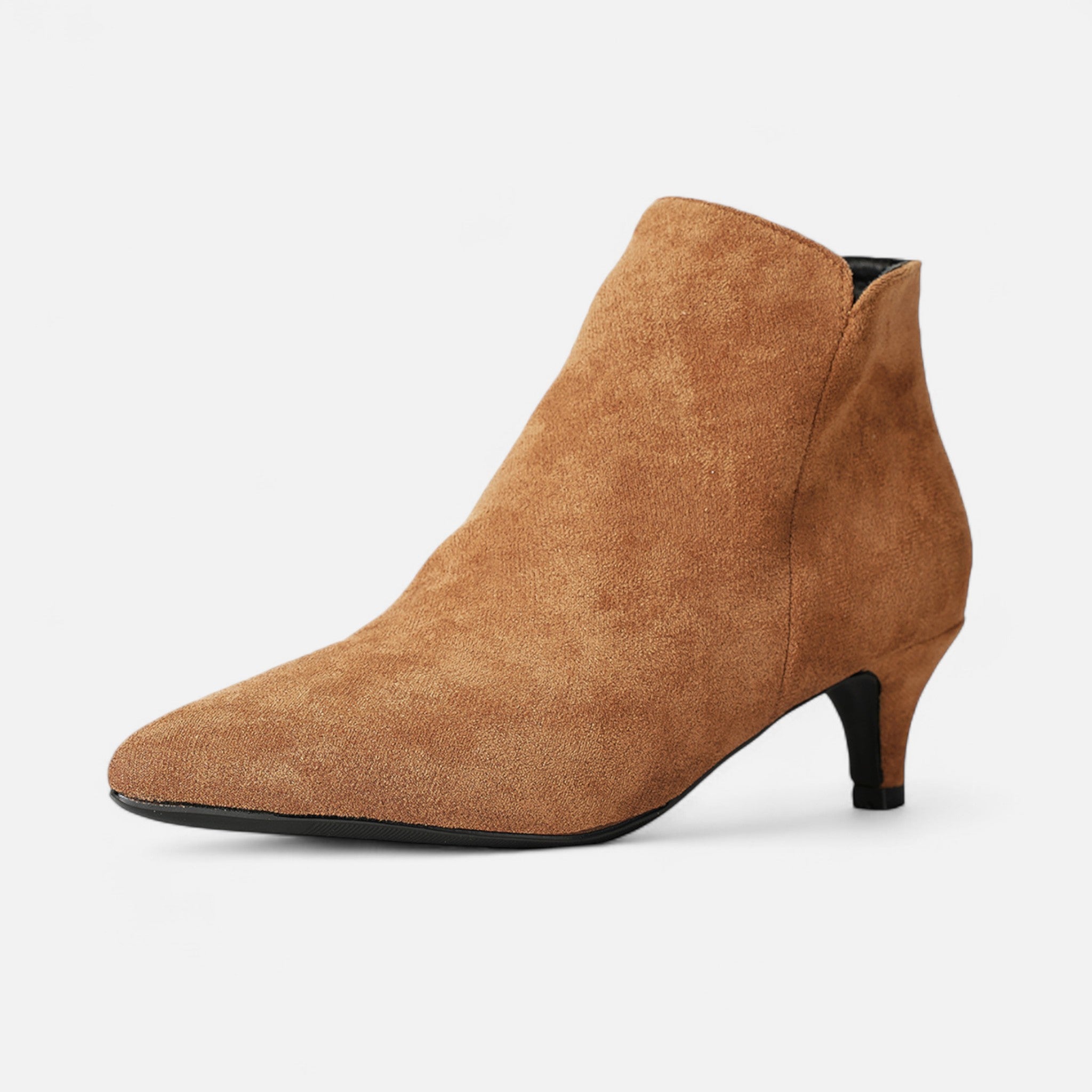 Mireaux Fashion | Women’s Suede Stiletto Ankle Boots