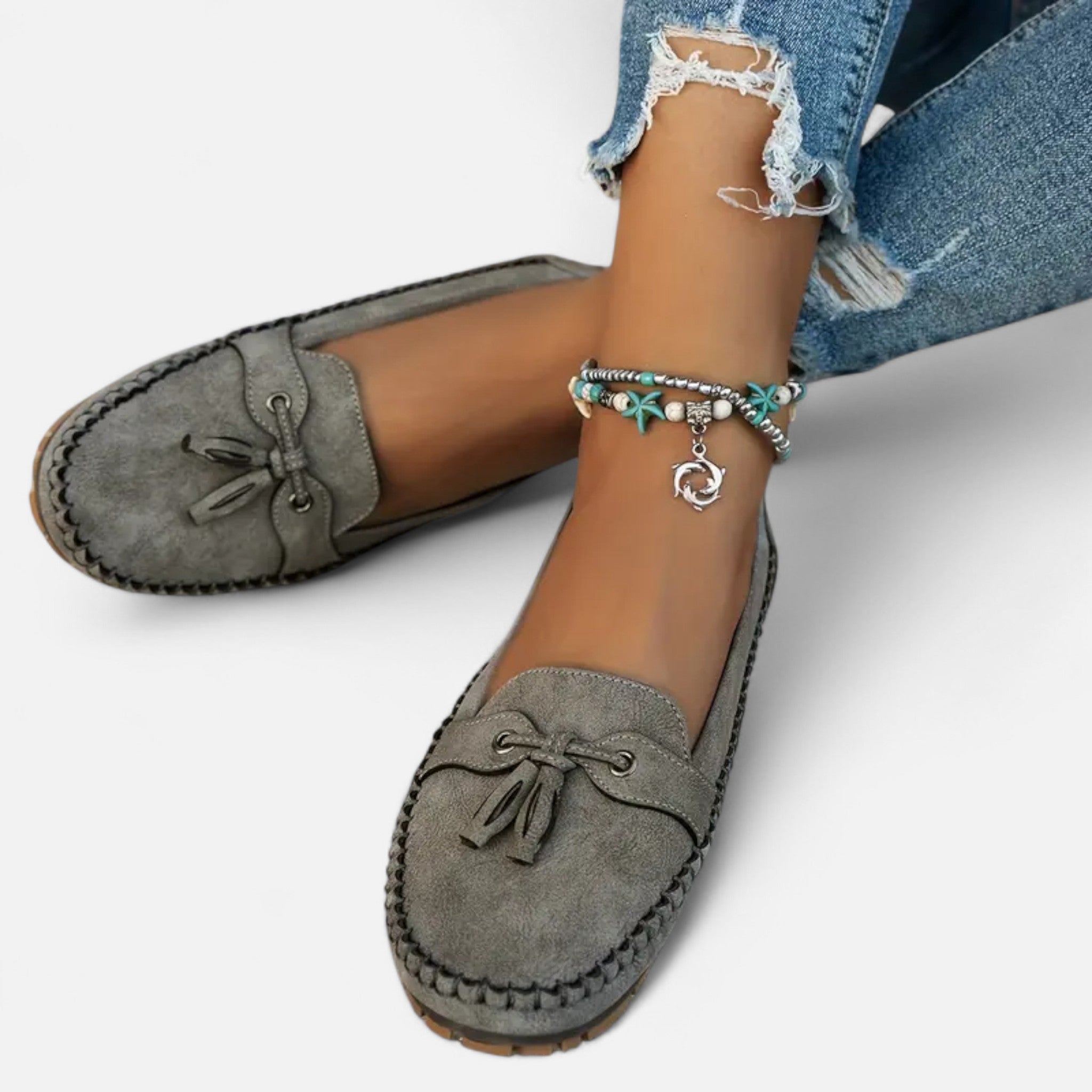 Mireaux Fashion | Women’s Vintage Slip-On Loafers