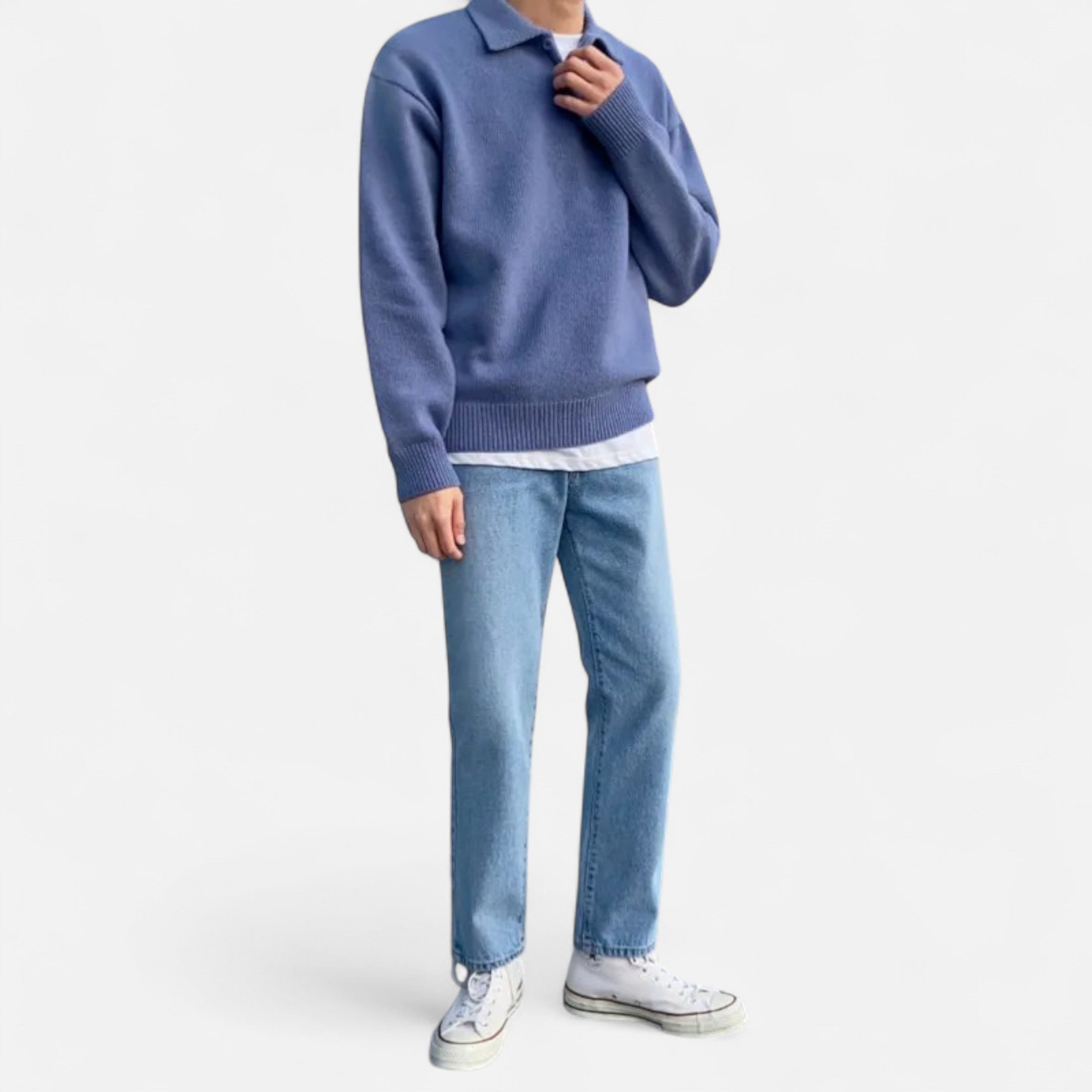 Mireaux Fashion | Men’s Loose Knitted Sweater